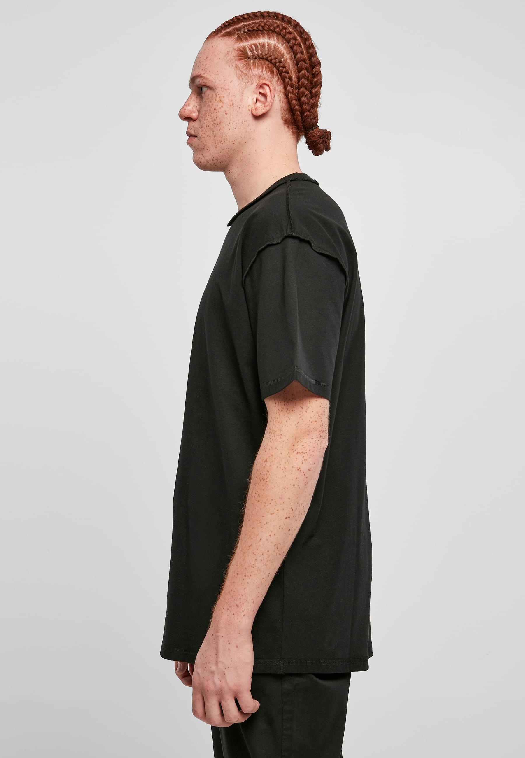 URBAN CLASSICS T-Shirt »Urban Classics Herren Oversized Inside Out Tee«, (1 tlg.)