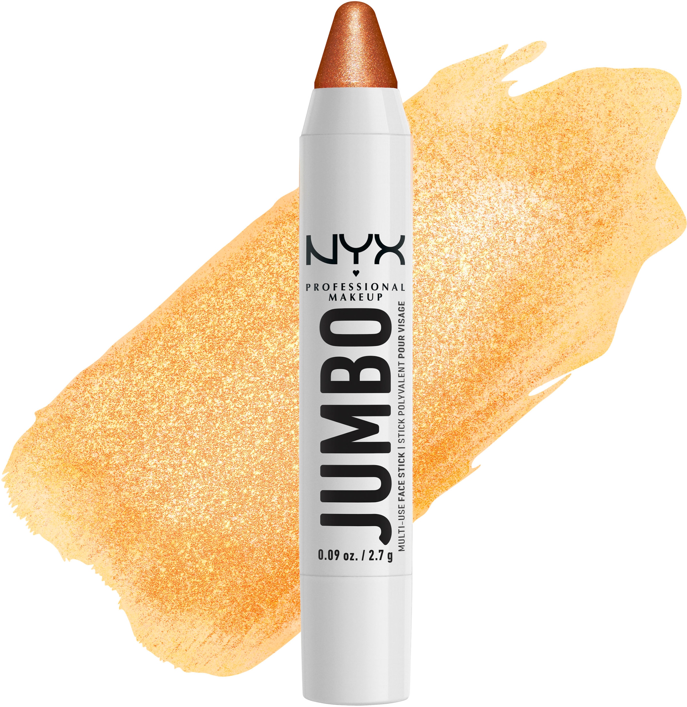 NYX Highlighter »NYX Professional Makeup Jumbo Face Stick«, mit einfacher Mischbarkeit