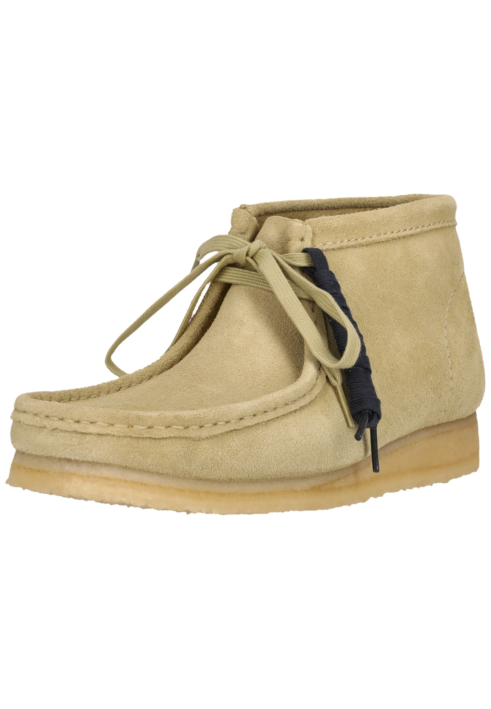 Clarks Schnürschuh "Wallabee Boot" mit atmungsaktiver Eigenschaft