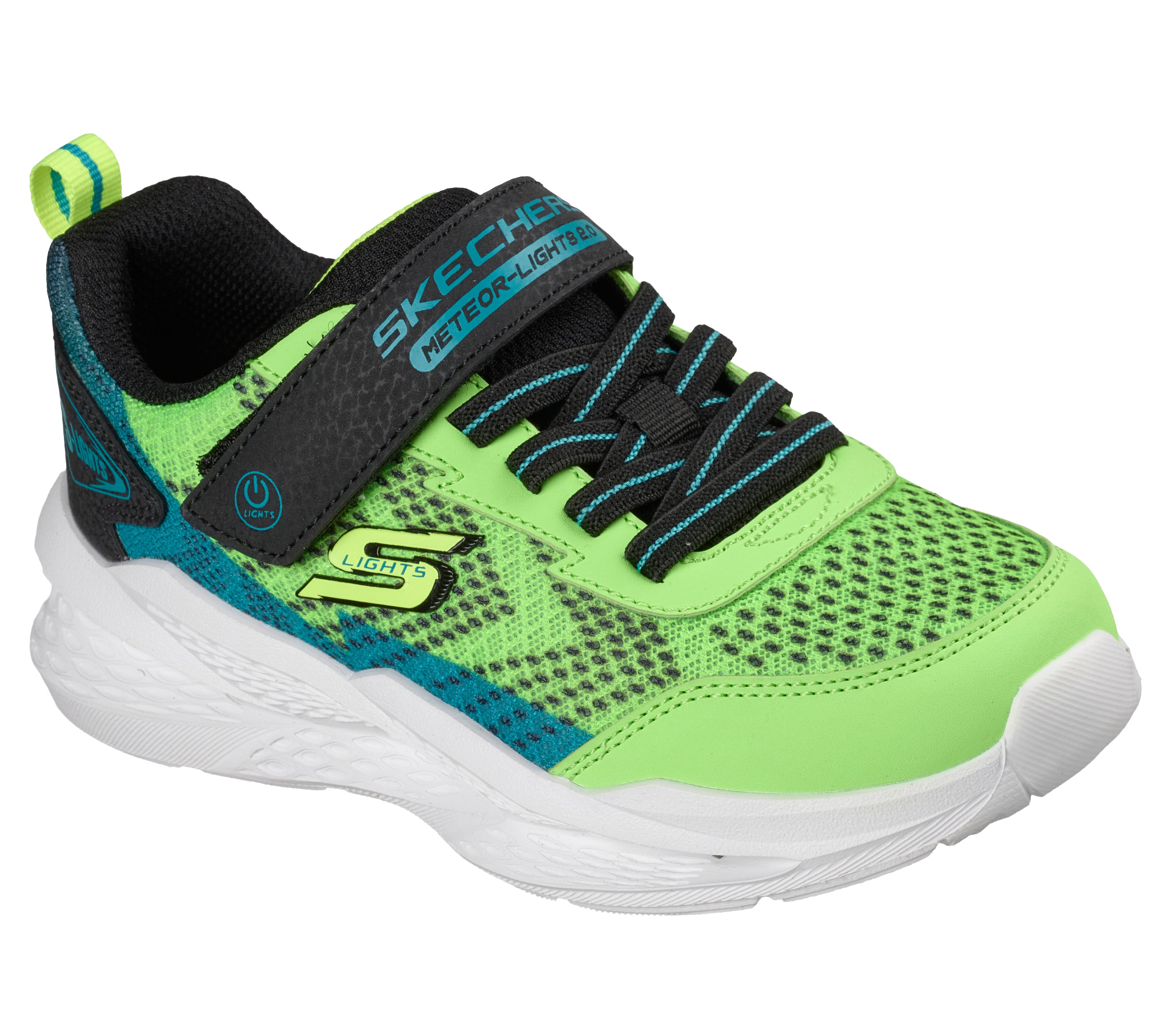 Skechers Sneaker "SKECHERS METEOR-LIGHTS 2.0" Sportschuh mit Klett, Größenschablone zum Download