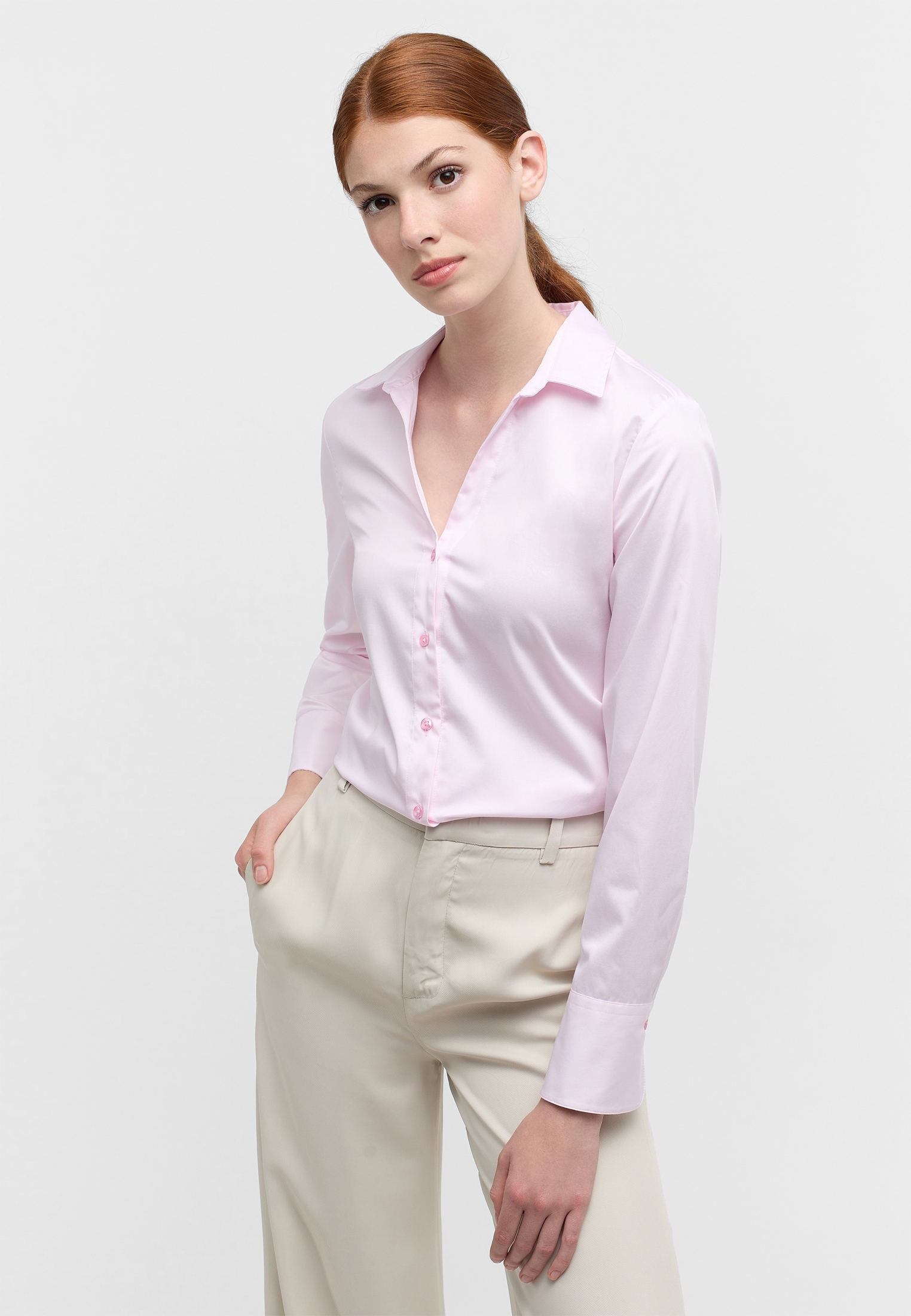 Eterna Hemdbluse "REGULAR FIT" EASY IRON (bügelleicht) günstig online kaufen