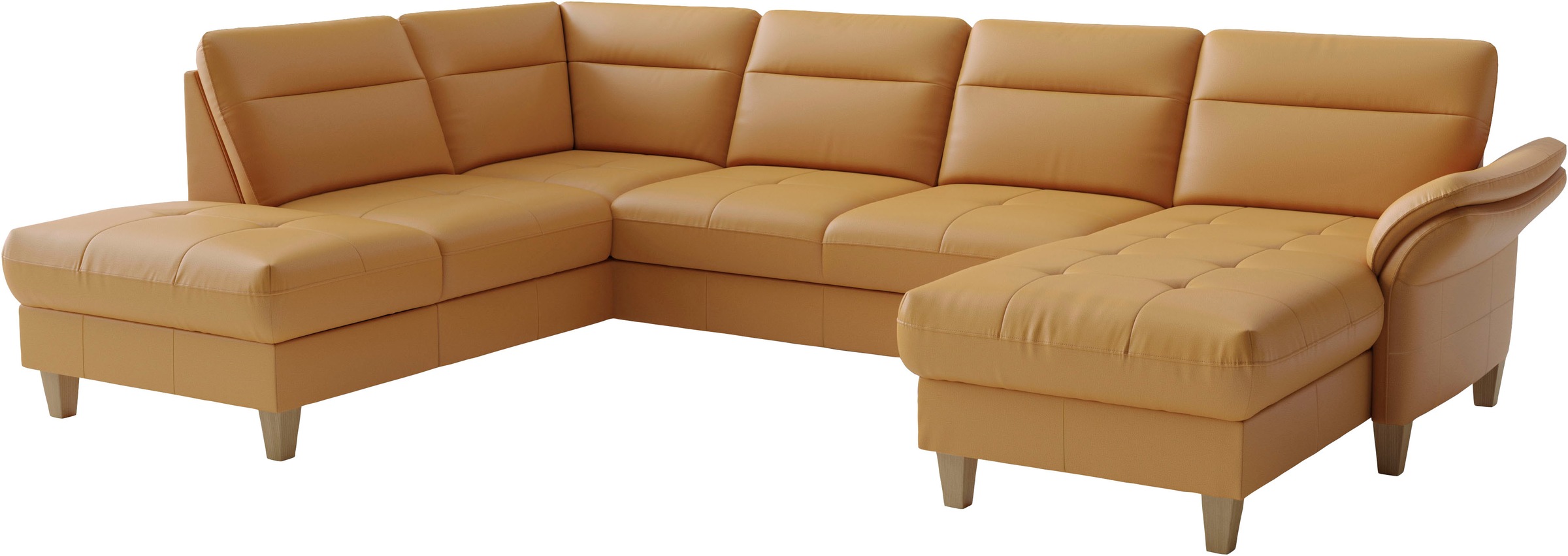 sit&more Wohnlandschaft »Pamela, U-Form, B: 292 cm, Leder«
