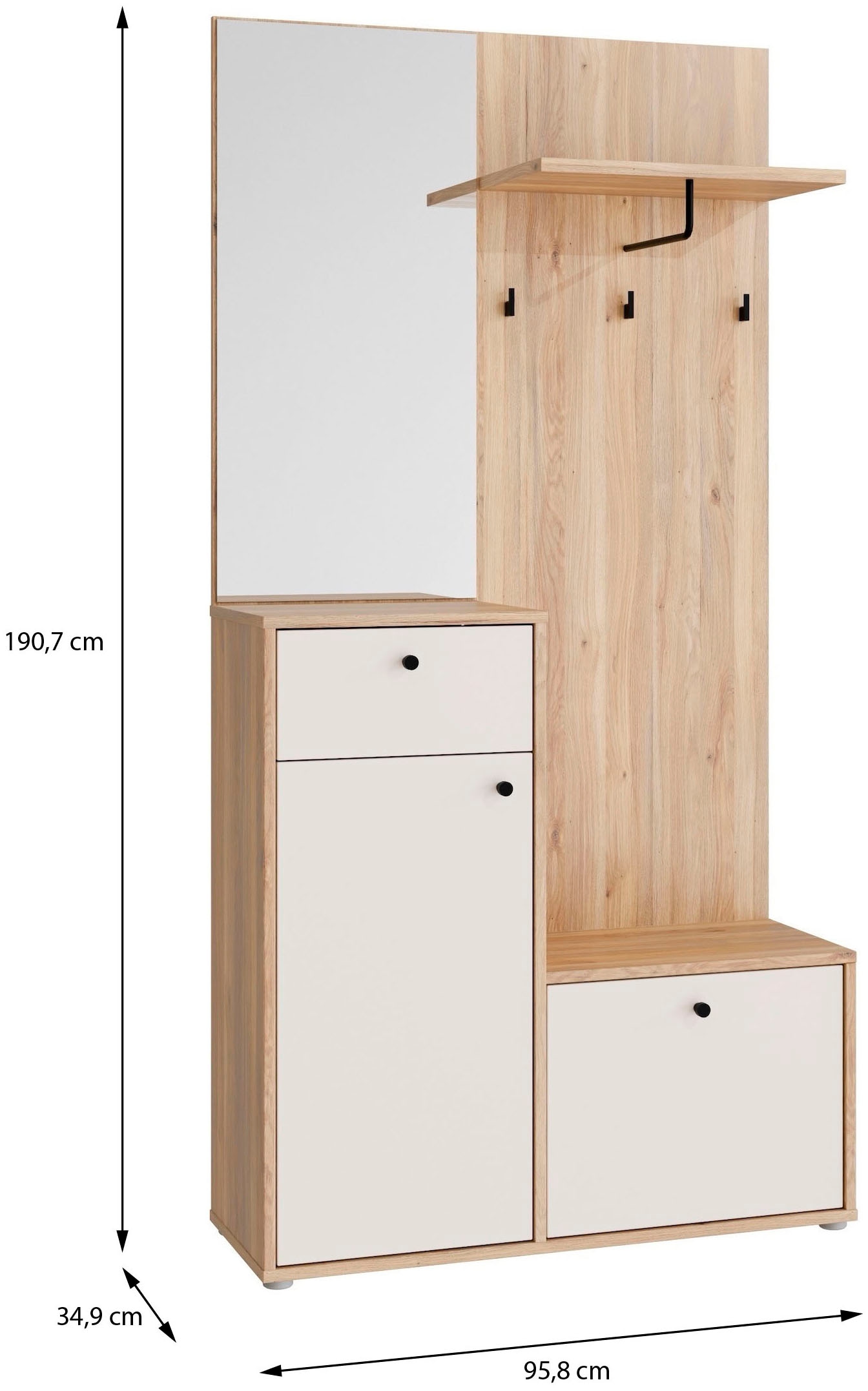 FORTE Kompaktgarderobe