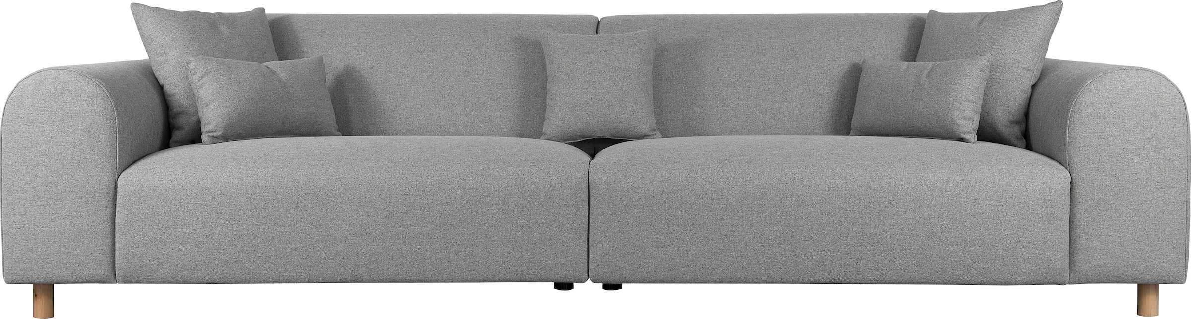 Home affaire Big-Sofa "Svennis" in 2 Bezugsqualitäten, B/T/H: 314/98/83 cm günstig online kaufen