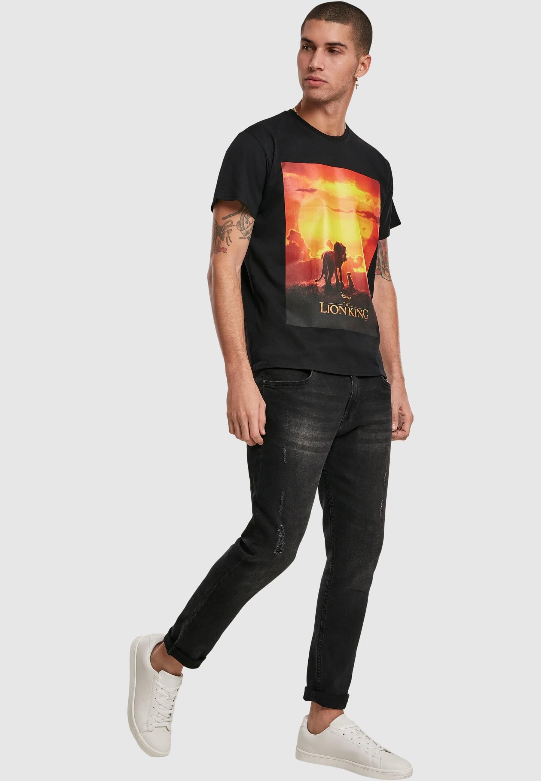 Merchcode T-Shirt »Merchcode Herren Lion King Sunset Tee«, (1 tlg.)