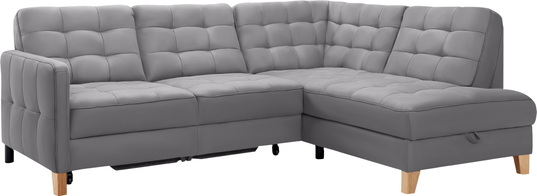 exxpo - sofa fashion Ecksofa "Elio, kompakt & bequem, zeitloses Design, Bre günstig online kaufen