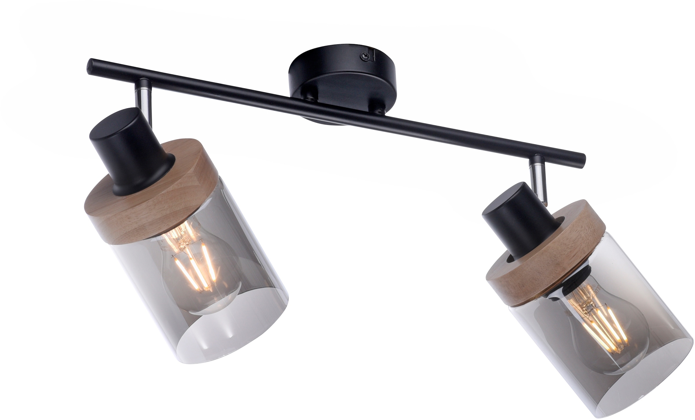 flammig-flammig, Deckenleuchte »Tendon«, - schwenkbar Leuchtmittel BAUR Home Wandlampe, für geeignet affaire Glas, | 2 drehbar, E27