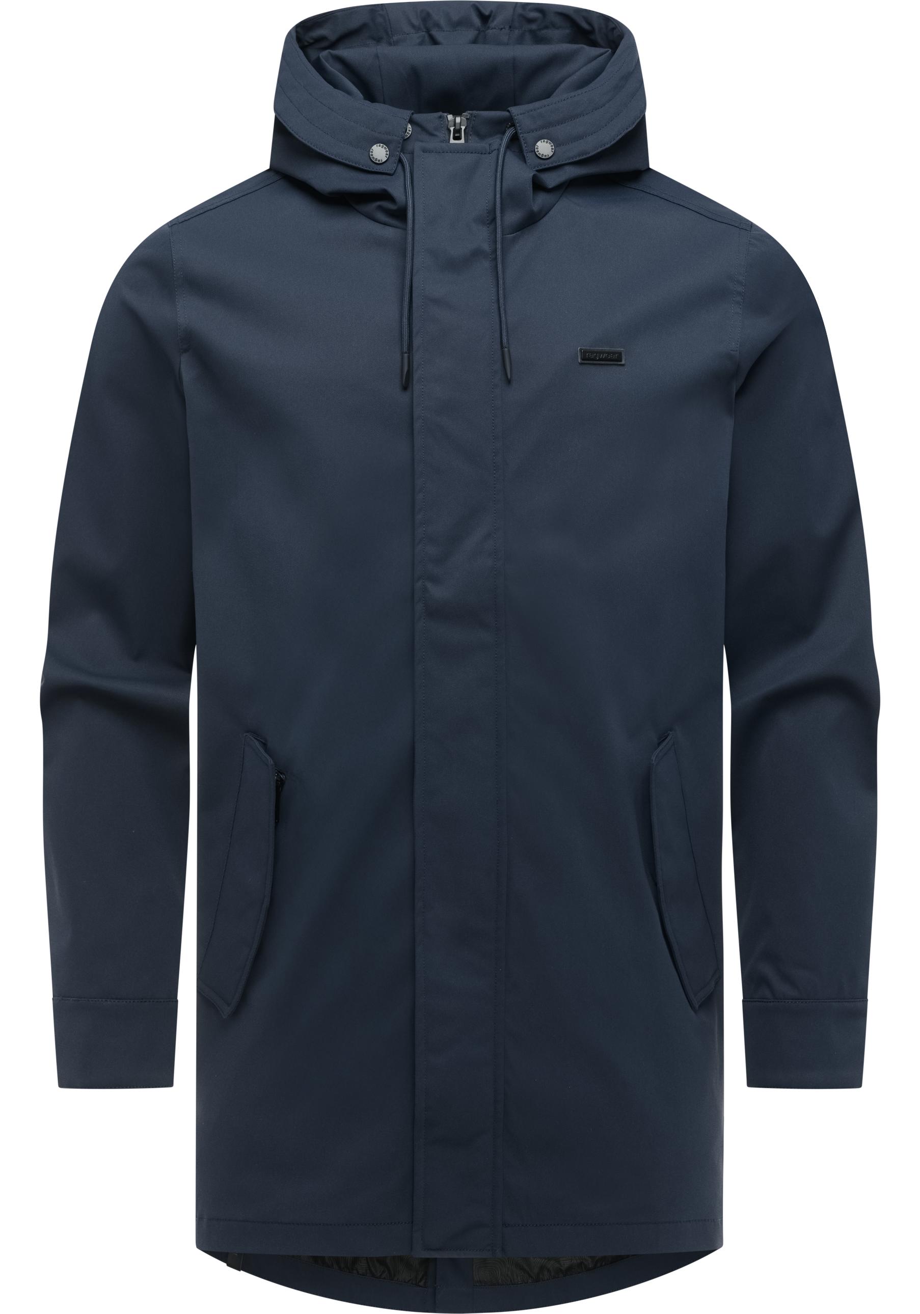 Ragwear Funktionsmantel "Mr Smithem Twill YOUMODO" Funktioneller Übergangsmantel mit Kapuze