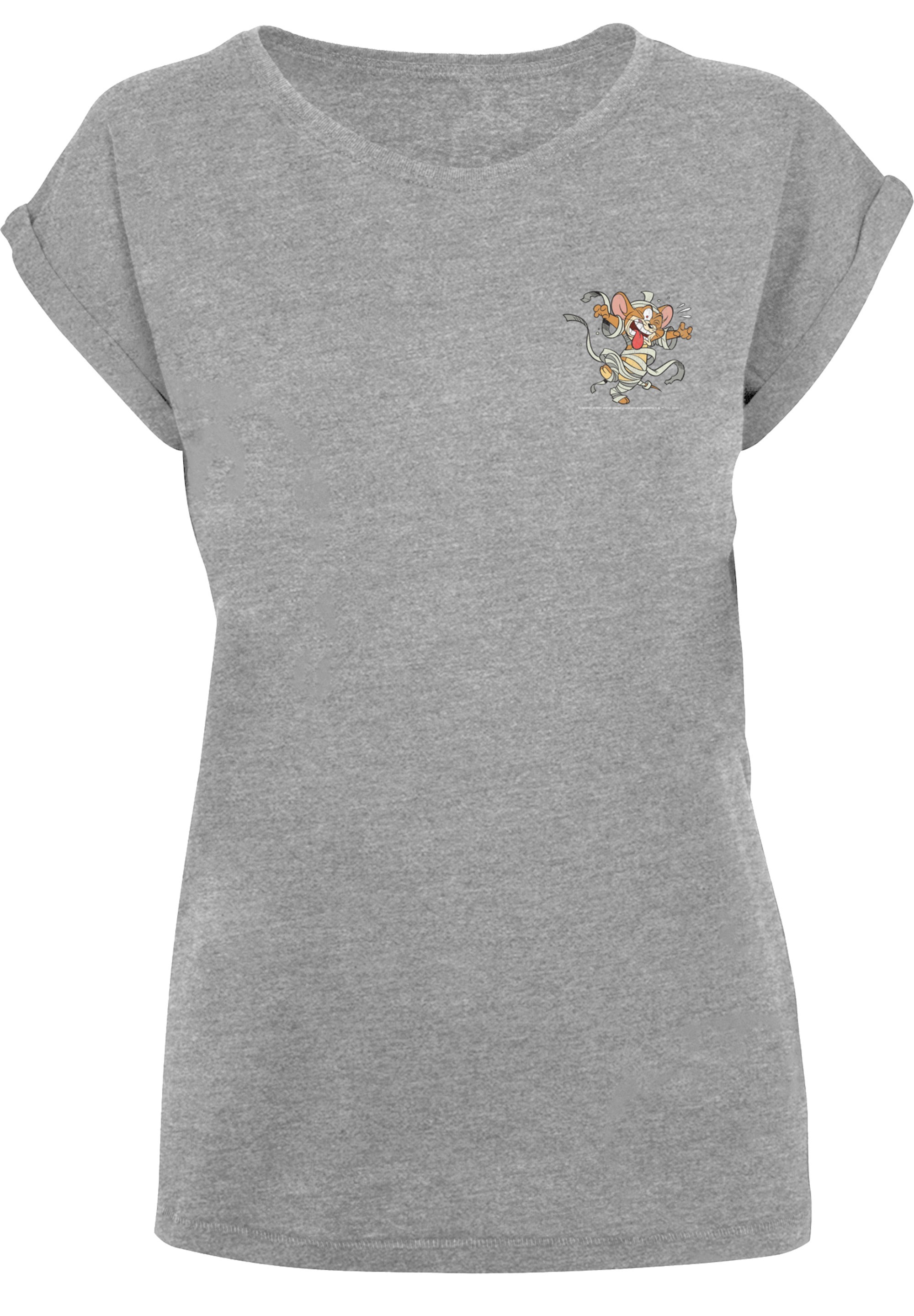 F4NT4STIC T-Shirt »Tom and Jerry TV Serie Faux Pocket Mummy Jerry«, Print