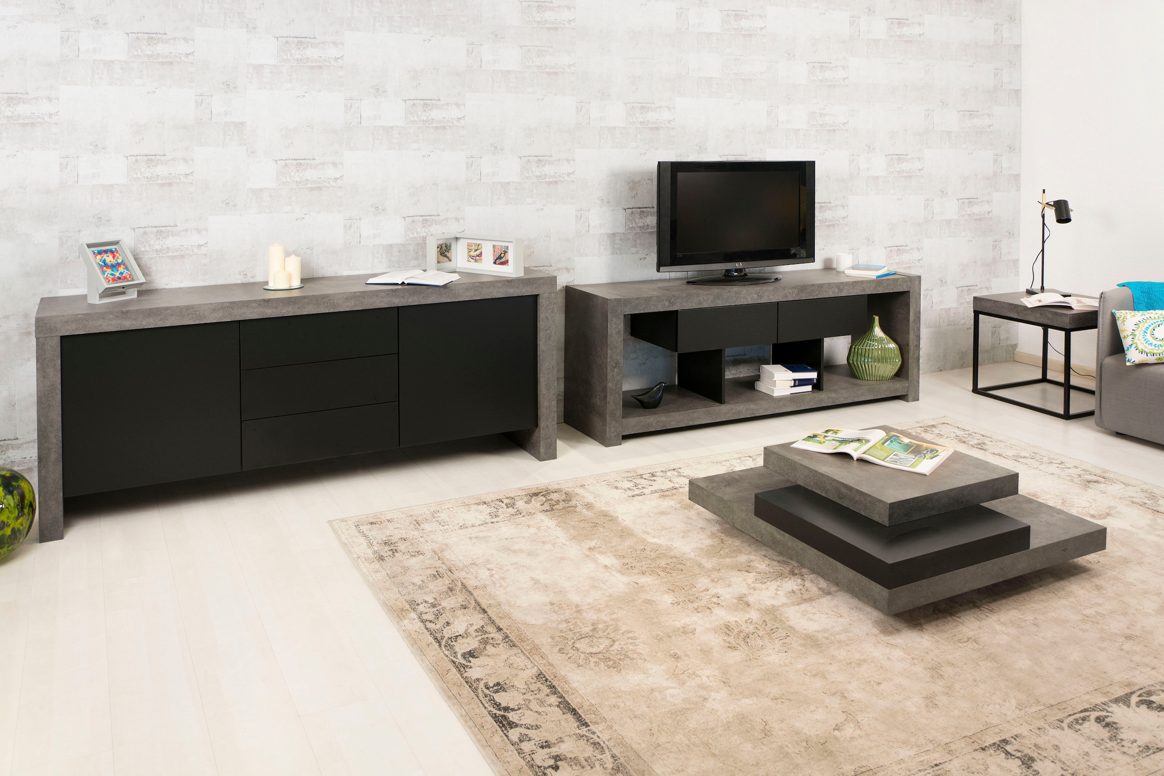 TemaHome Sideboard »Kobe«, Kommode, industrieller Look