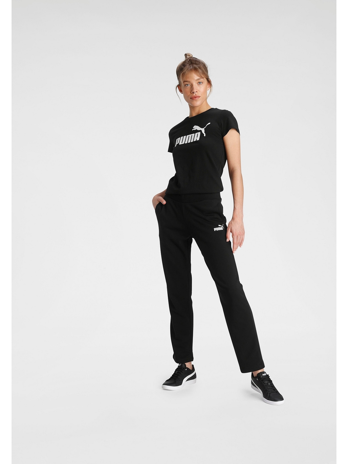 PUMA T-Shirt »Große Größen«, Logo auf der Brust
