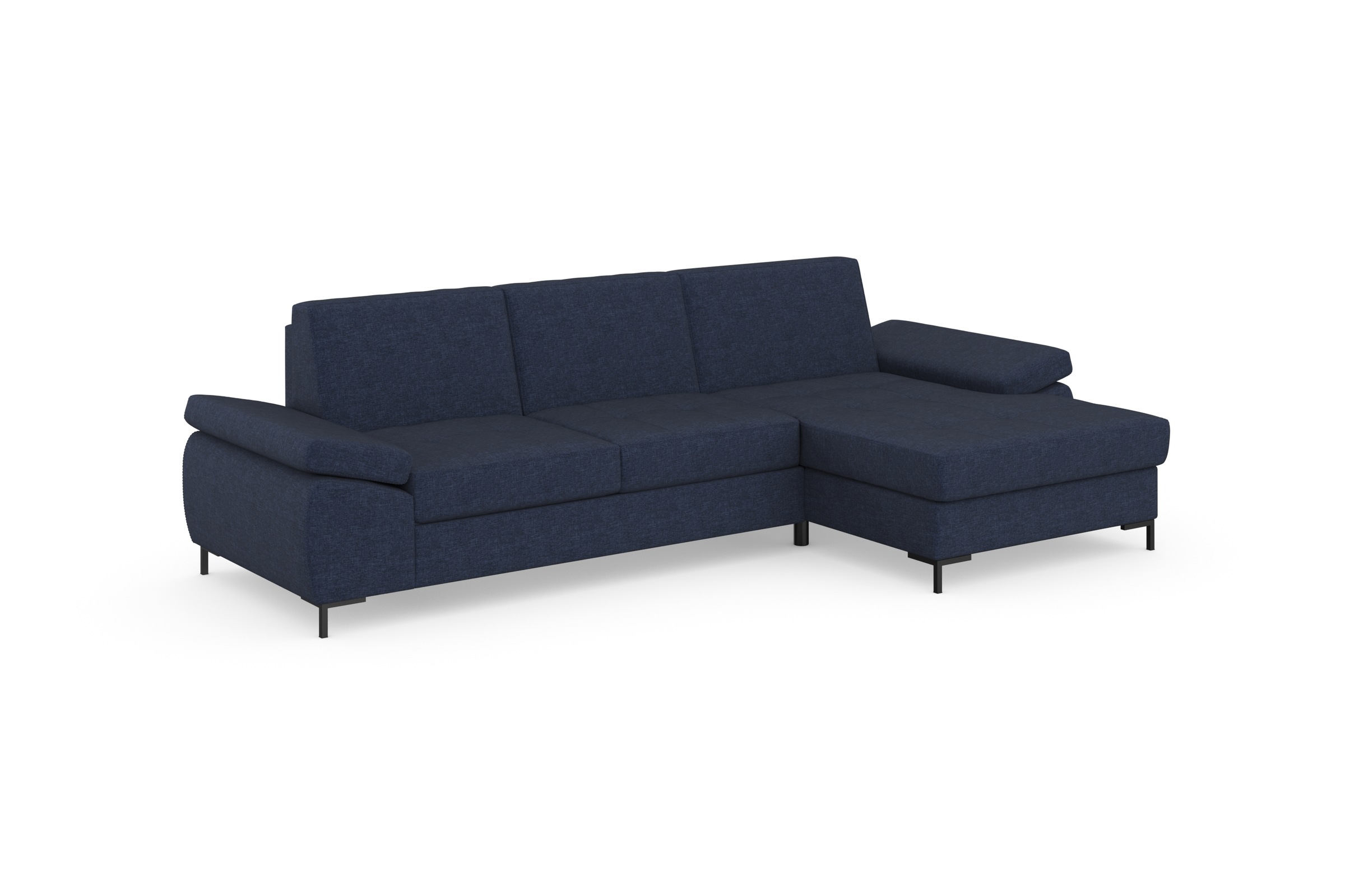 Thumbnail - DOMO collection Ecksofa "Capelo, komfortabel, klare Linien zeichnen dieses Design aus, L-Form", mit Armteilverstellung, ...