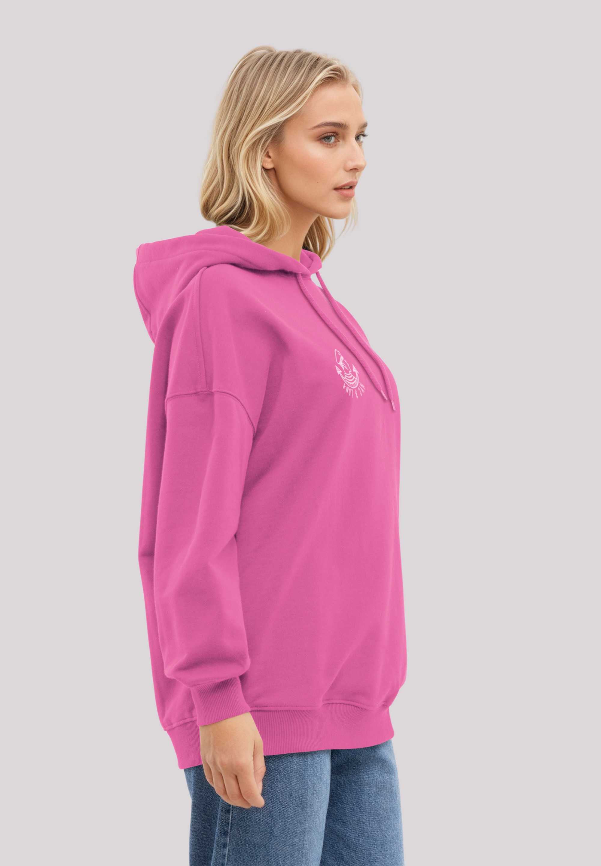 F4NT4STIC Kapuzenpullover »Oversized Shirt Knut & Jan Scribble Logo« Premium Qualität, Knut & Jan Hamburg