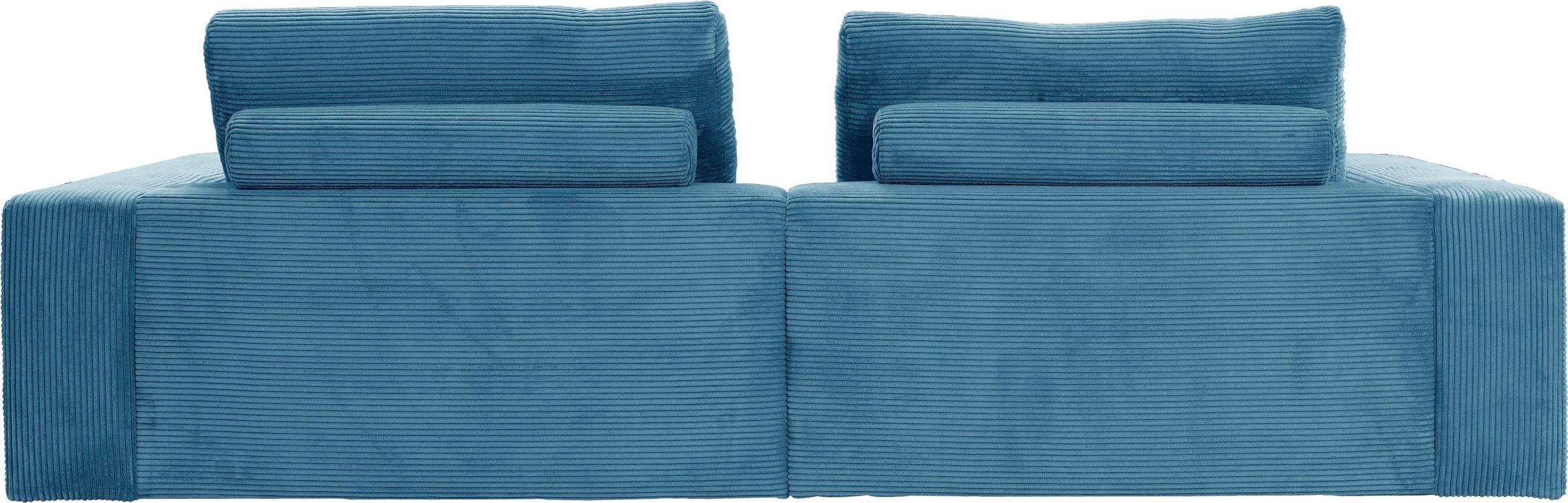 alina Big-Sofa »Sandy«, 266 cm breit und 98 cm tief, in modernem Cordstoff