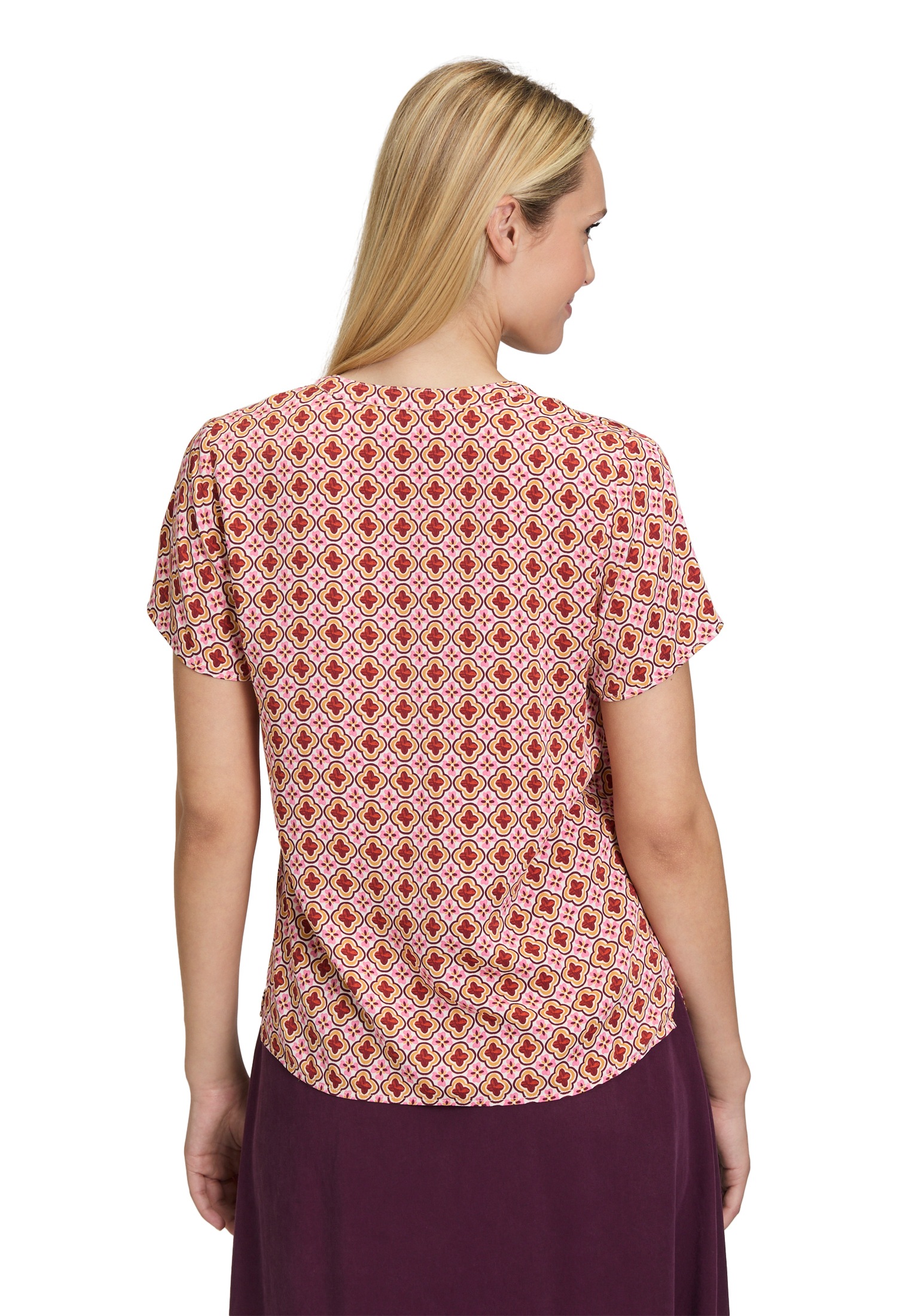 Cartoon Shirtbluse »Cartoon Blusenshirt mit Rüschen«