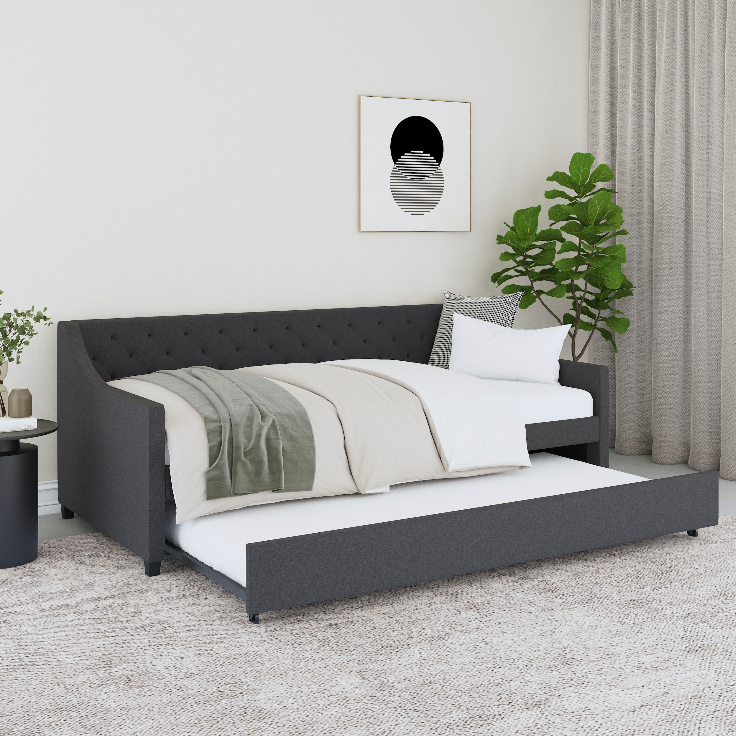 Ausziehbett »Kempton, Polster - Daybed, Gästebett, amerikanischer Stil«, mit...