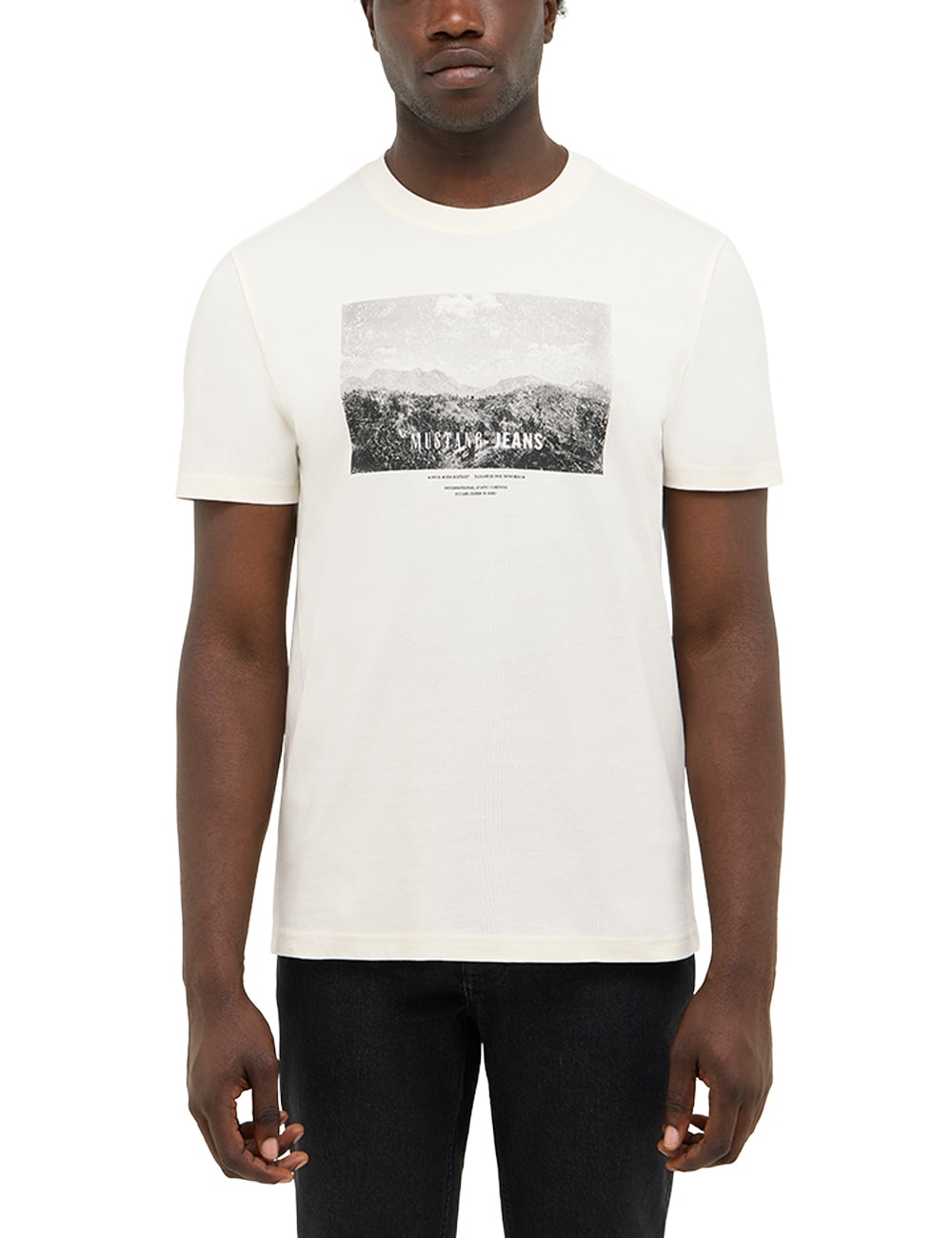 MUSTANG Kurzarmshirt "Herren Style Austin" günstig online kaufen