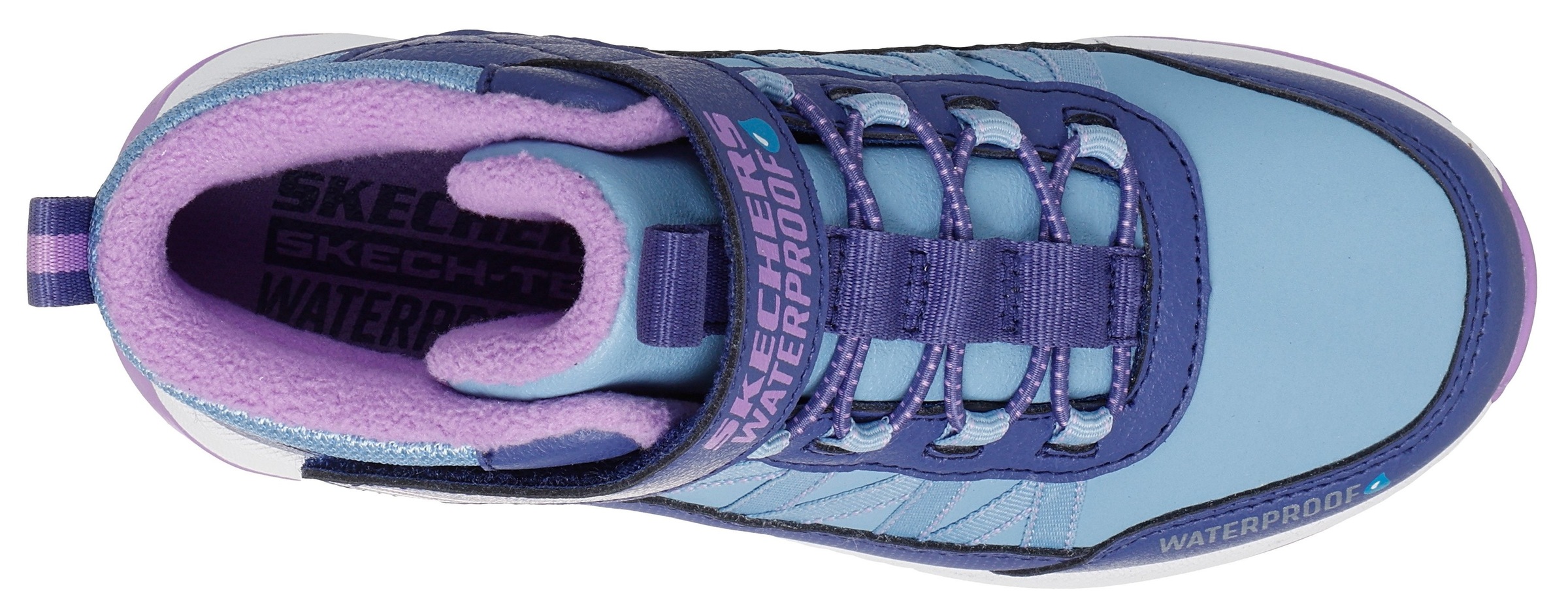 Skechers Klettstiefel »STORM BLAZER«, Winterboots, wasserabweisend, Größenschablone zum Download