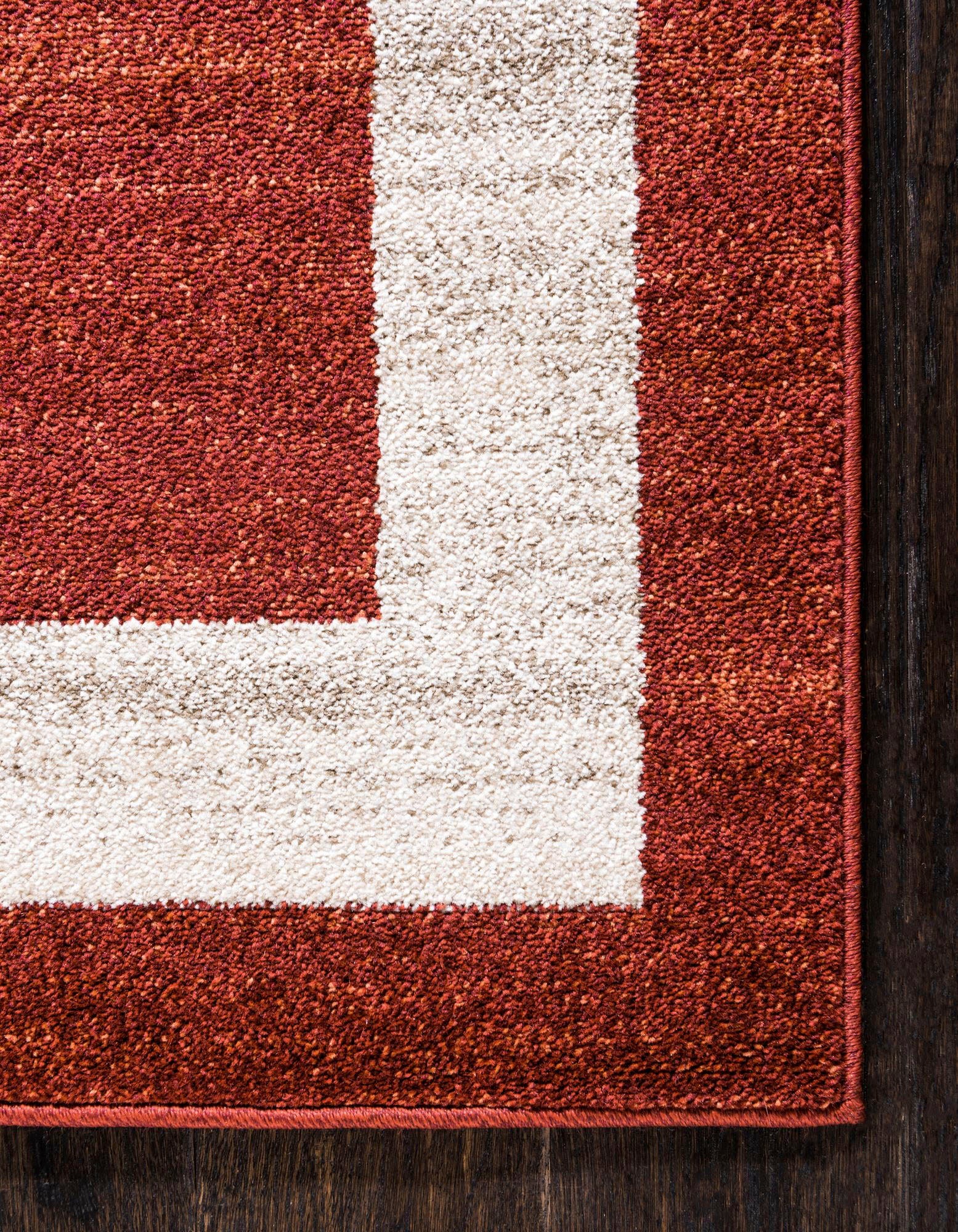 Myflair Möbel & Accessoires Teppich »Good Times Lagerräumung«, rechteckig, 13 mm Höhe, Kurzflor, gewebt, melierte Optik, mit Bordüre