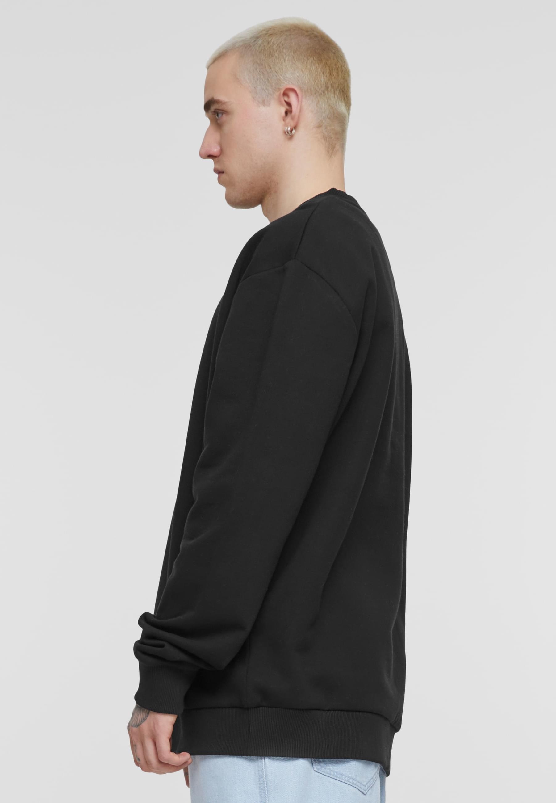 Karl Kani Rundhalspullover »Karl Kani Herren KKMQ12003BLK Small Signature Crew«, (1 tlg.)