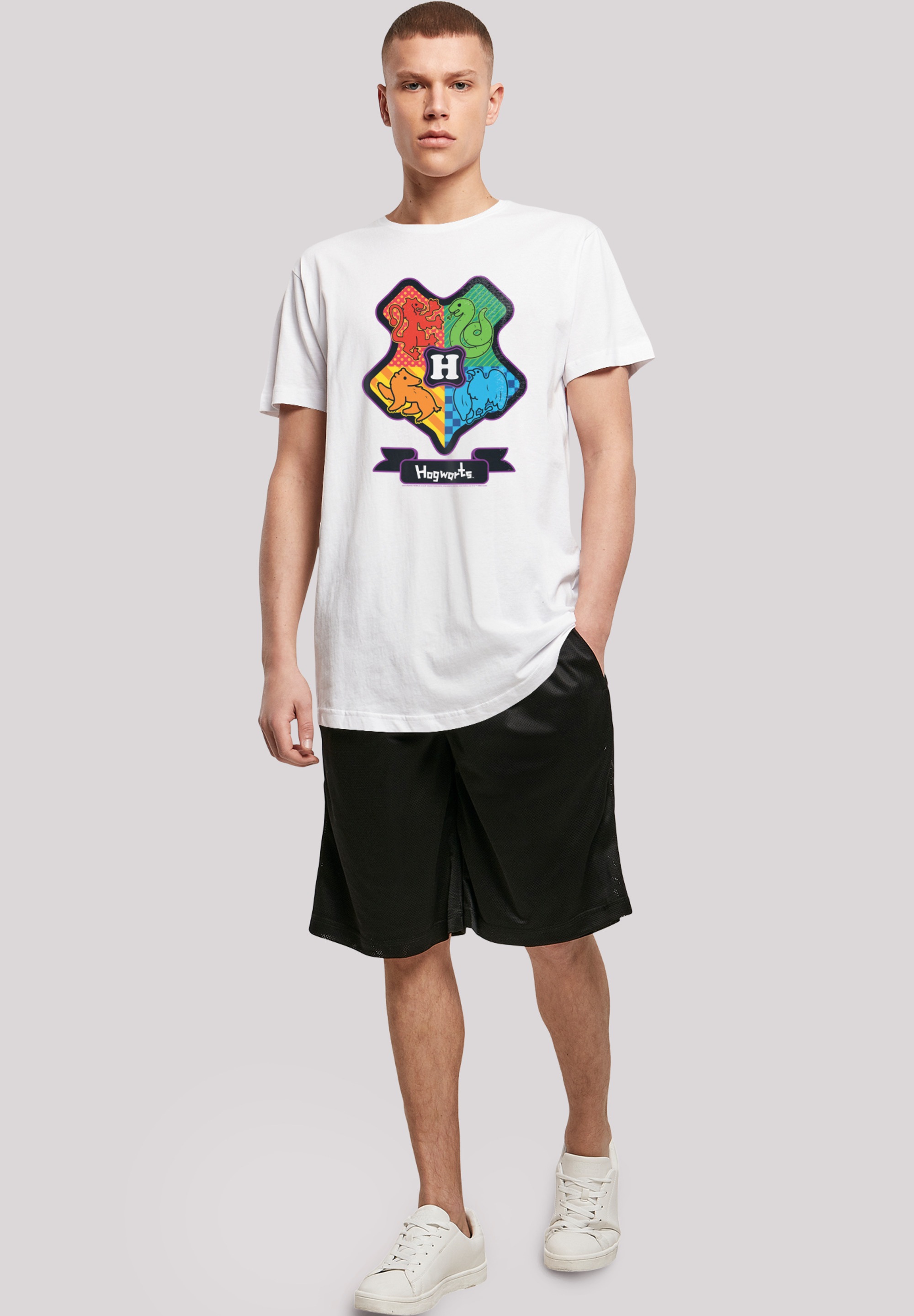 F4NT4STIC T-Shirt »Harry Potter Hogwarts Junior Crest« Print