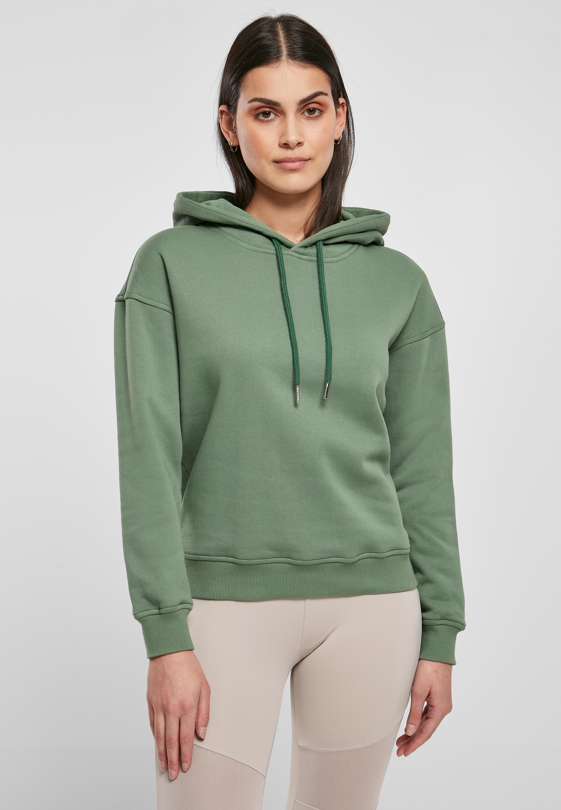 URBAN CLASSICS Kapuzenpullover »Urban Classics Damen Ladies Organic Hoody«, (1 tlg.)