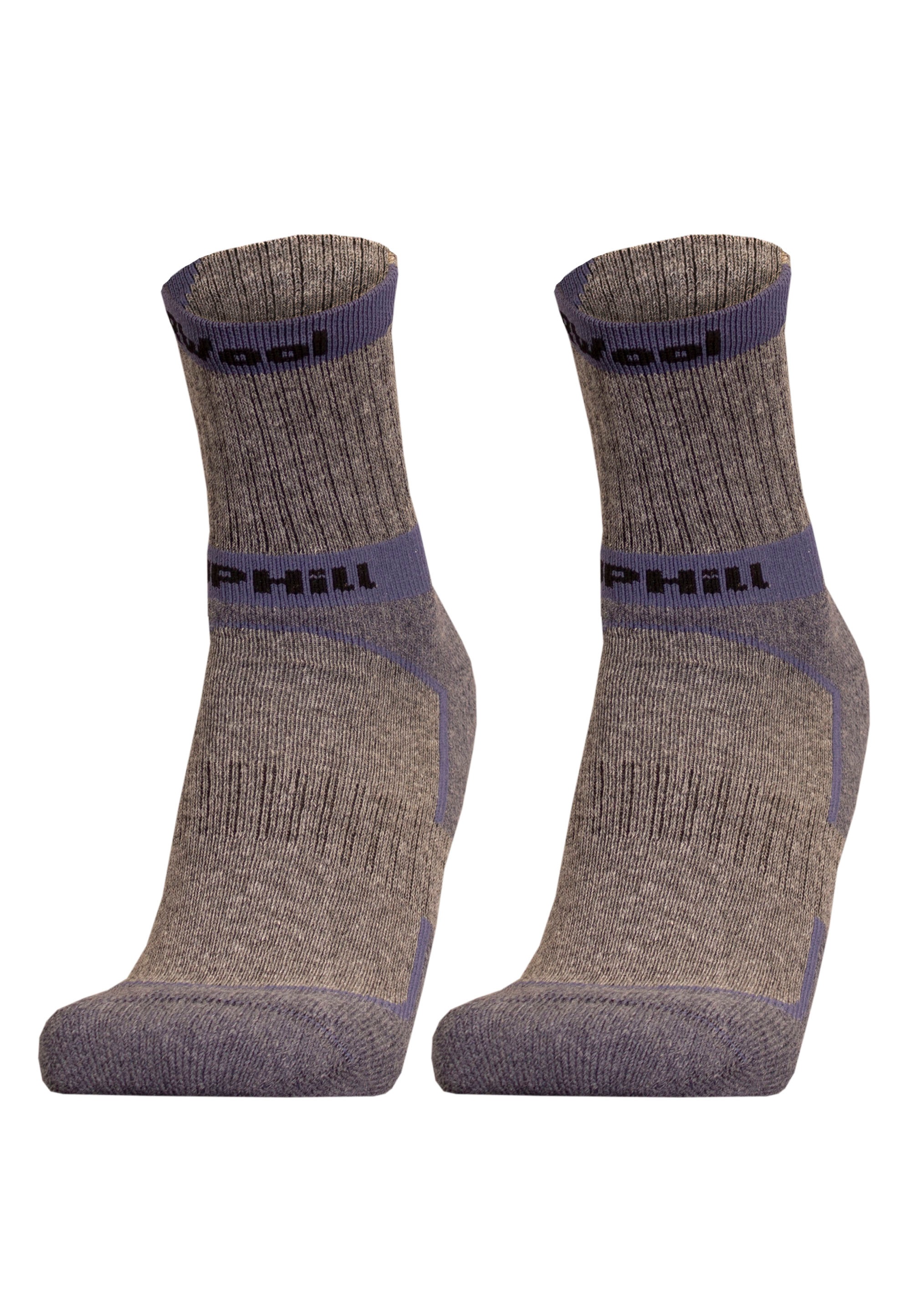 UphillSport Socken »HETTA SUMMER 2er Pack«, (2 Paar), mit upgecycelter Wollmischung