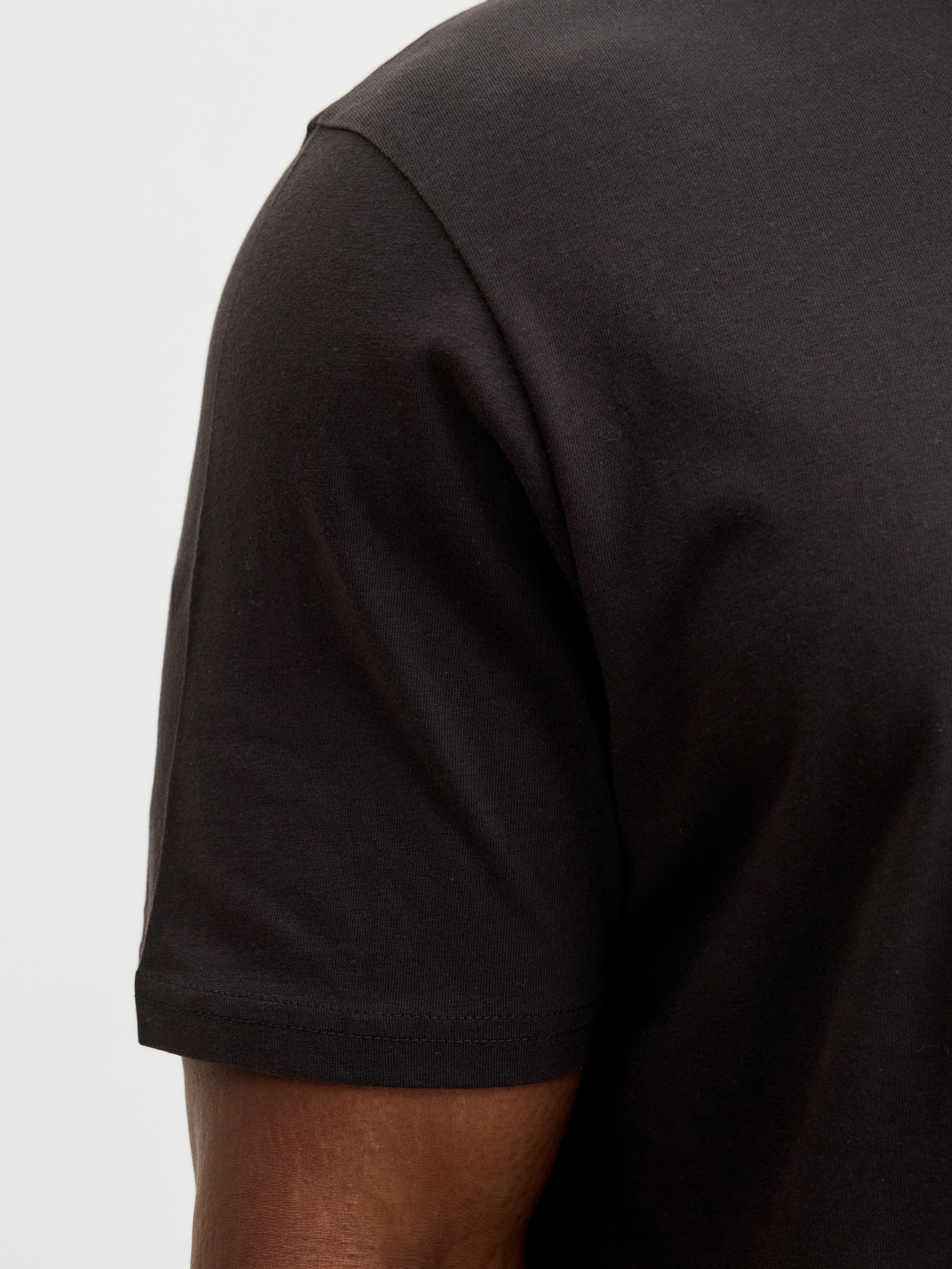 Jack & Jones PlusSize Kurzarmshirt »JCOFLARE BRANDING TEE SS CREW NECK PLS«