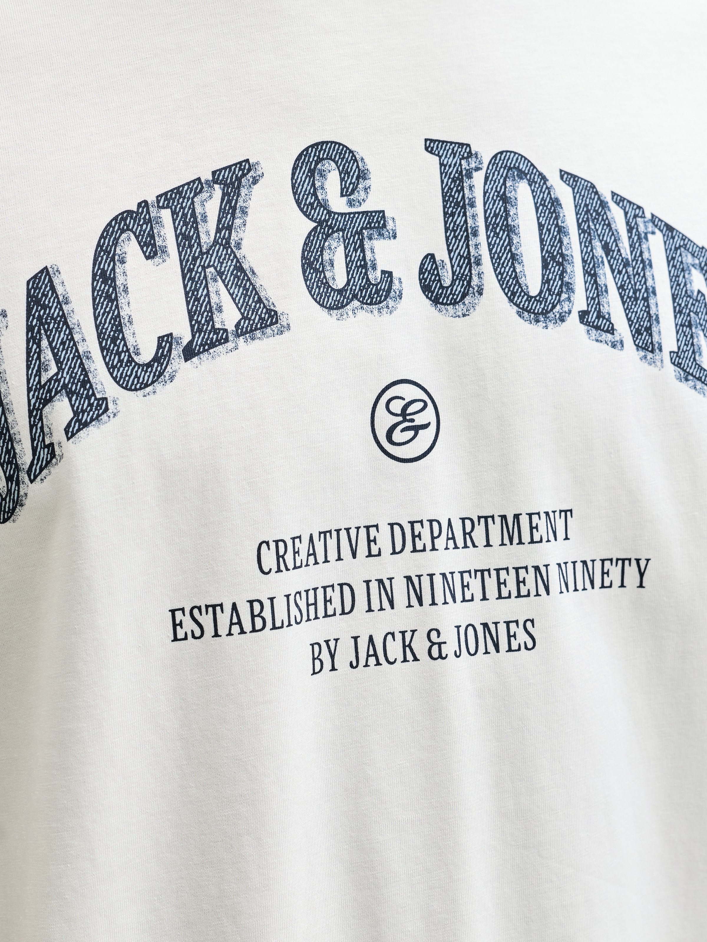 Jack & Jones Rundhalsshirt »JJEDENVER GRAPHIC TEE SS O-NECK SN« mit Logobranding