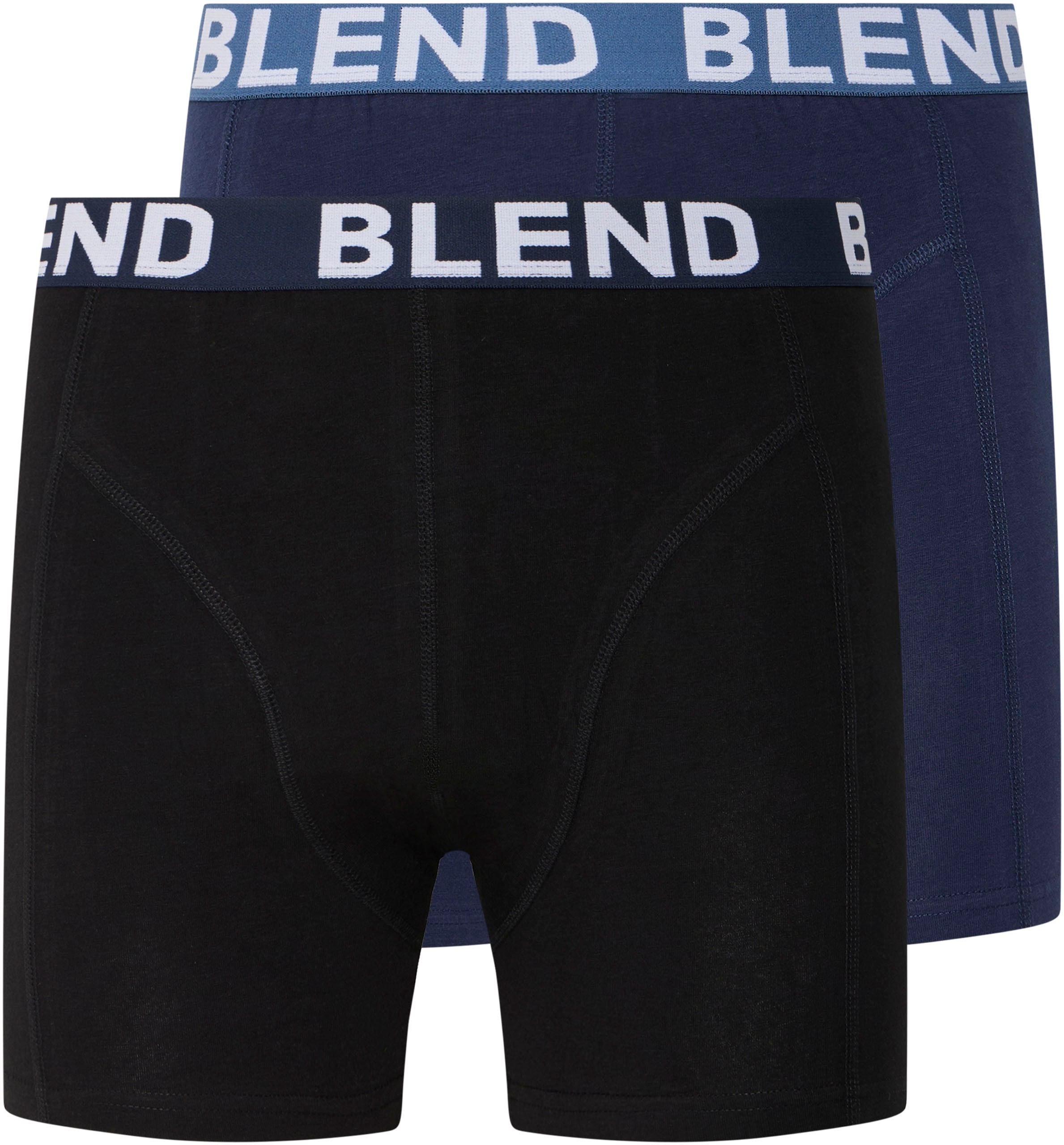 Blend Boxershorts »BHEATON 2-pack trunks solid«, (Packung, 2 St.)