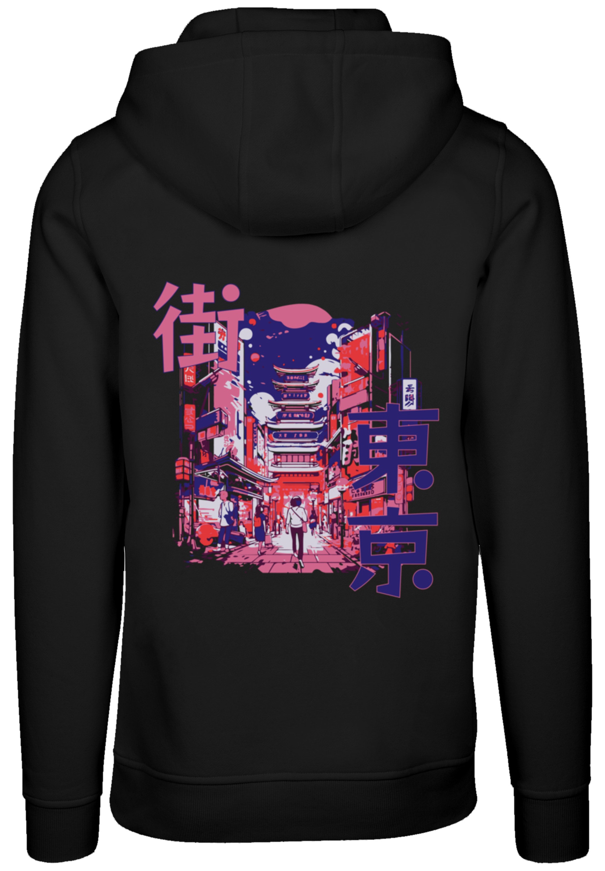 F4NT4STIC Kapuzenpullover »Tokio City«, Hoodie, Warm, Bequem
