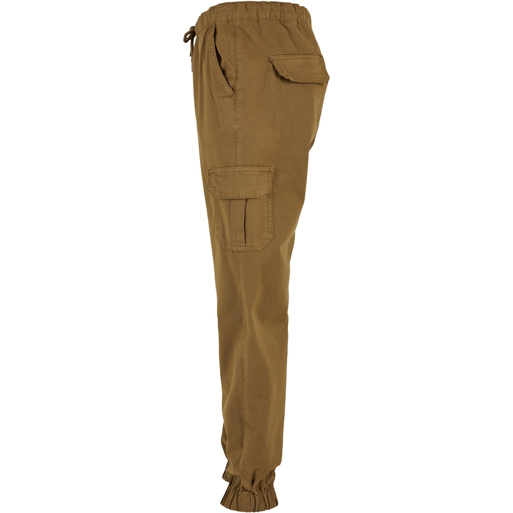 URBAN CLASSICS Cargohose »Urban Classics Damen Ladies High Waist Cargo Jogging Pants«, (1 tlg.)