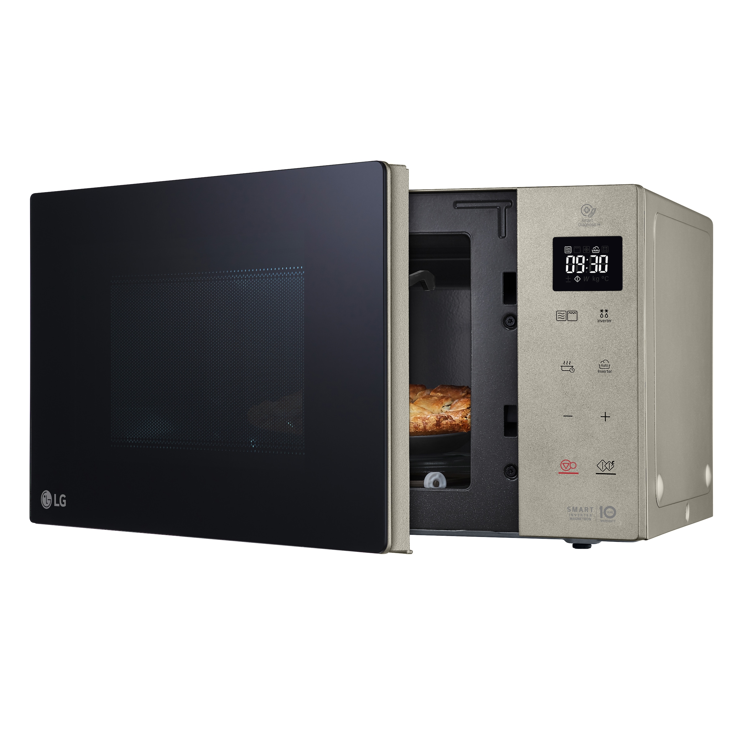 LG Mikrowelle »MH 6535 GIS« Grill 1000 W echte Glasfront
