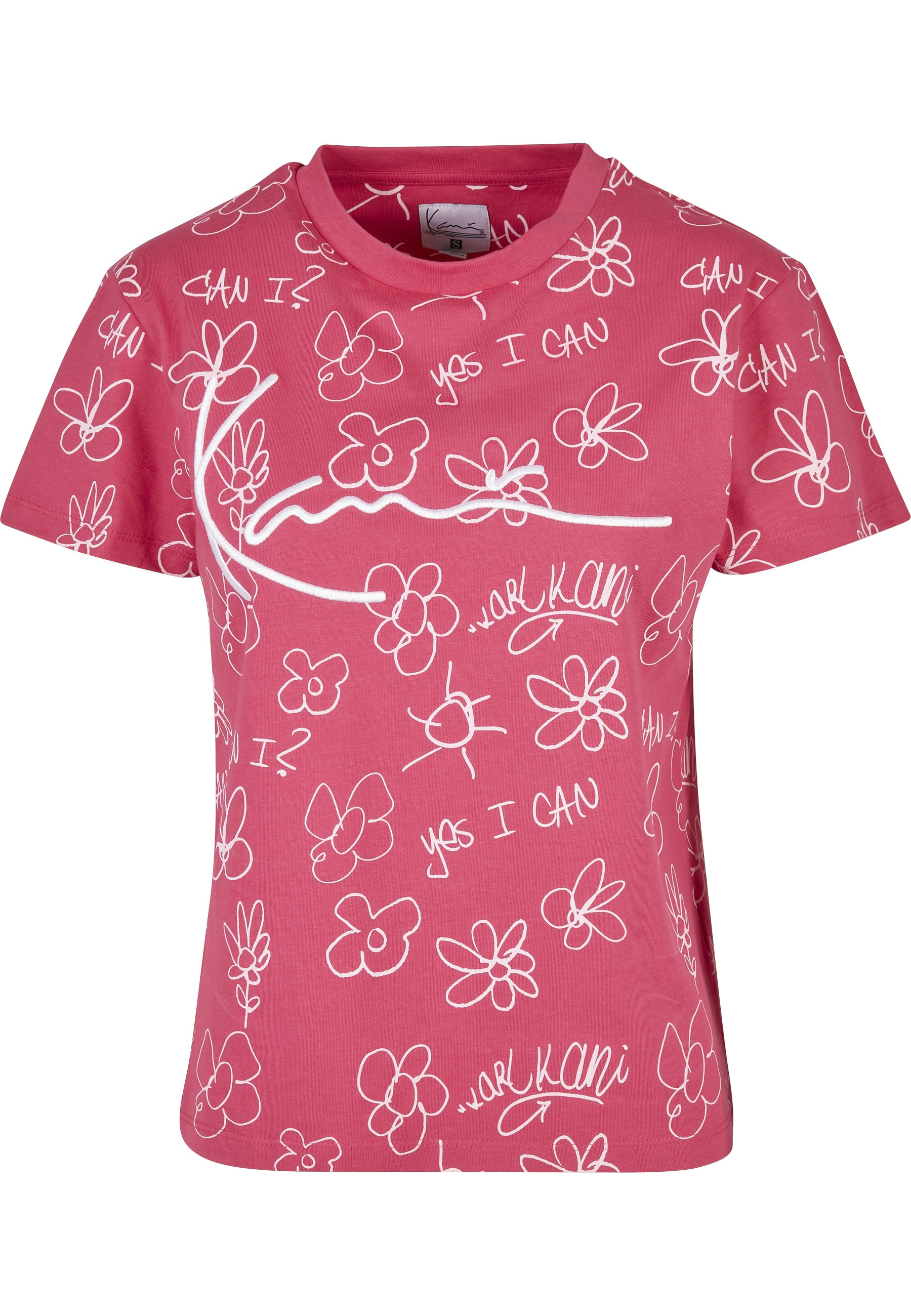 Karl Kani T-Shirt "Karl Kani Damen Signature Flower Tee" 1 Stk. günstig online kaufen