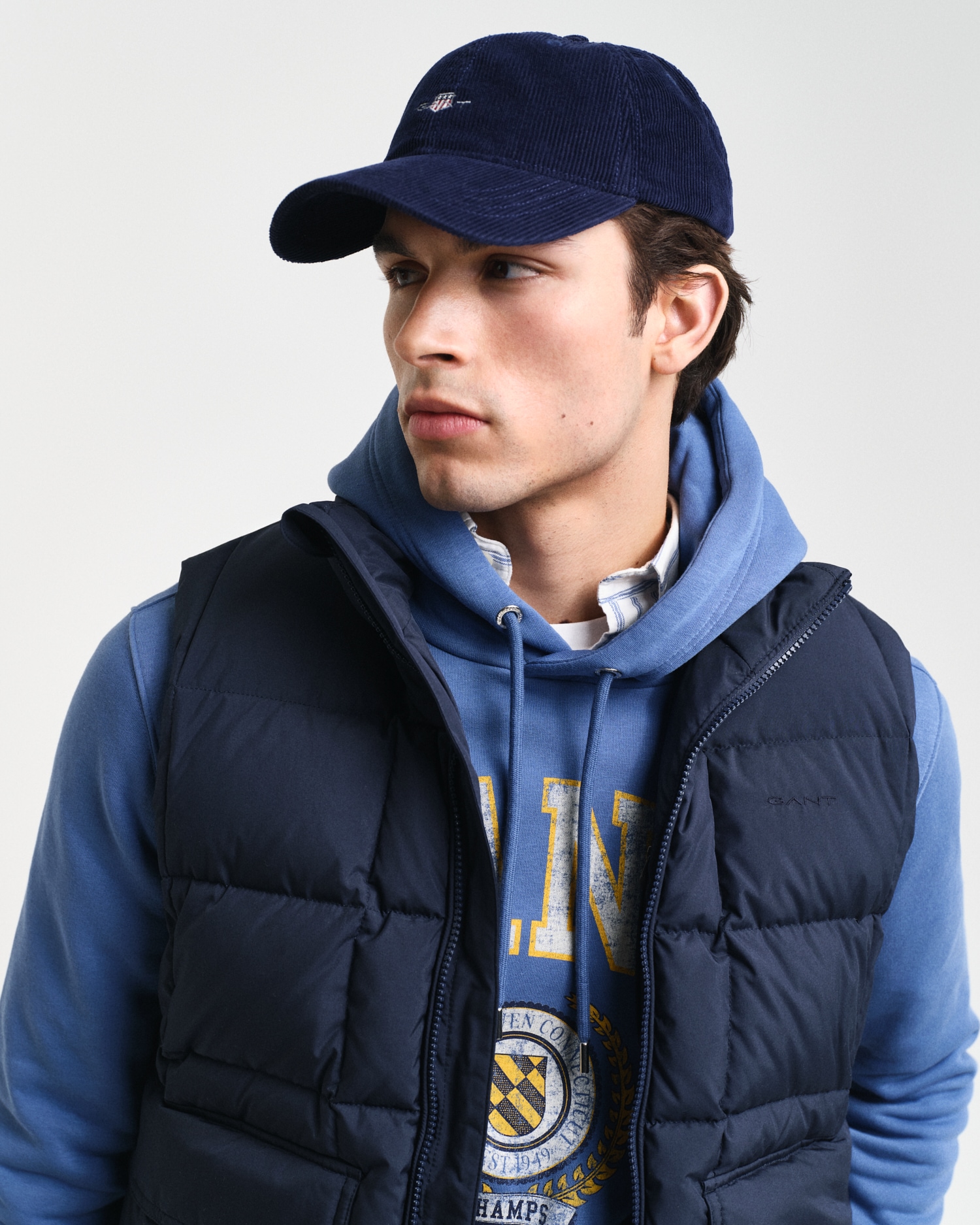 Gant Steppweste »MID DOWN VEST«, mit modischer Steppung