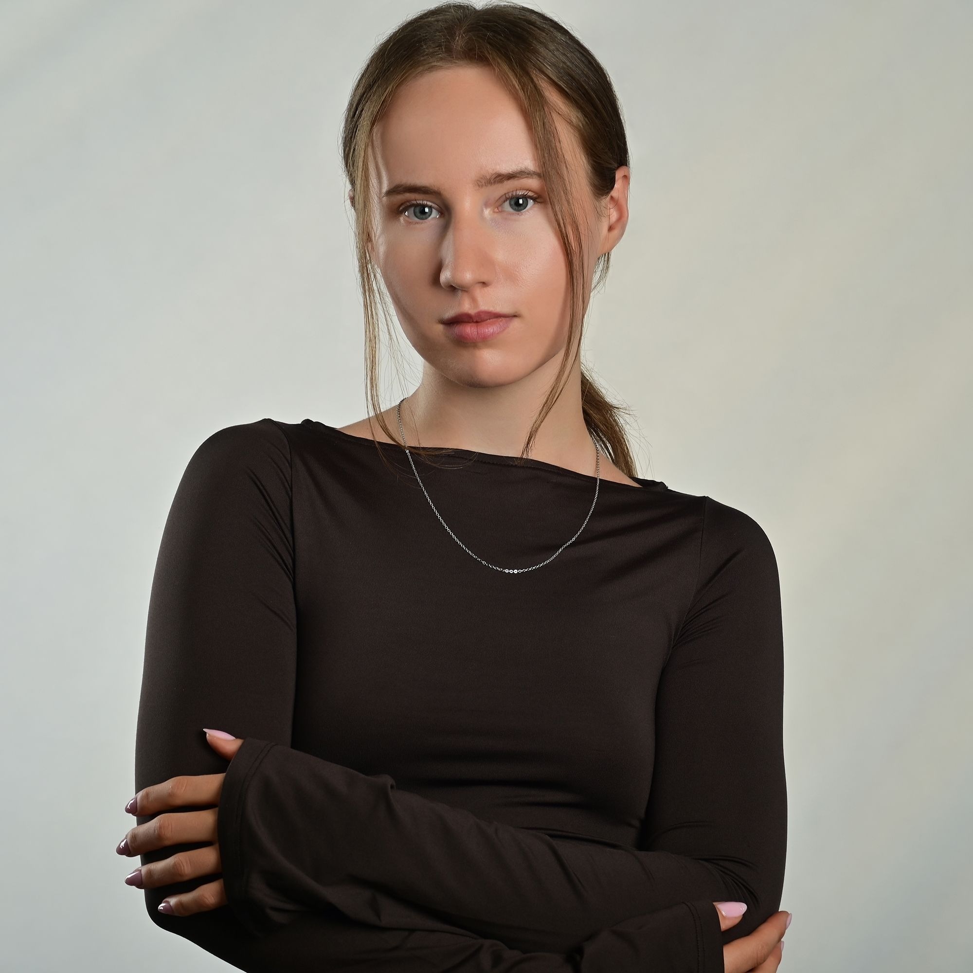 ADELIA ́S Damen Kette ohne Anhänger "Halskette – Ankerkette aus Edelstahl 80 cm", 80cm, Edelstahl, silber, Edelstahl, Halsketten, Schöne Geschenkidee