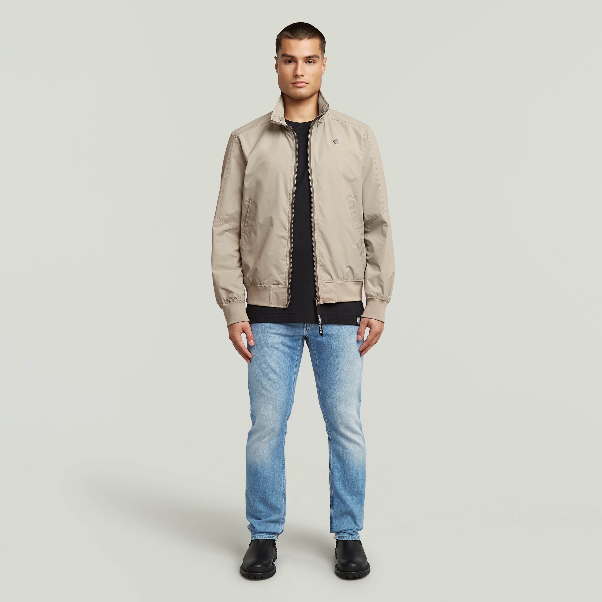 G-STAR Blouson »Track Jacket«, Stehkragen mit Riegel