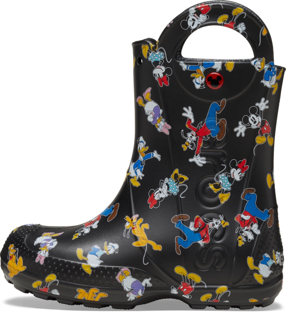 Crocs Gummistiefel »Mickey Friends Handle It K«, Regenstiefel, Matschstiefel mit coolem Motiv