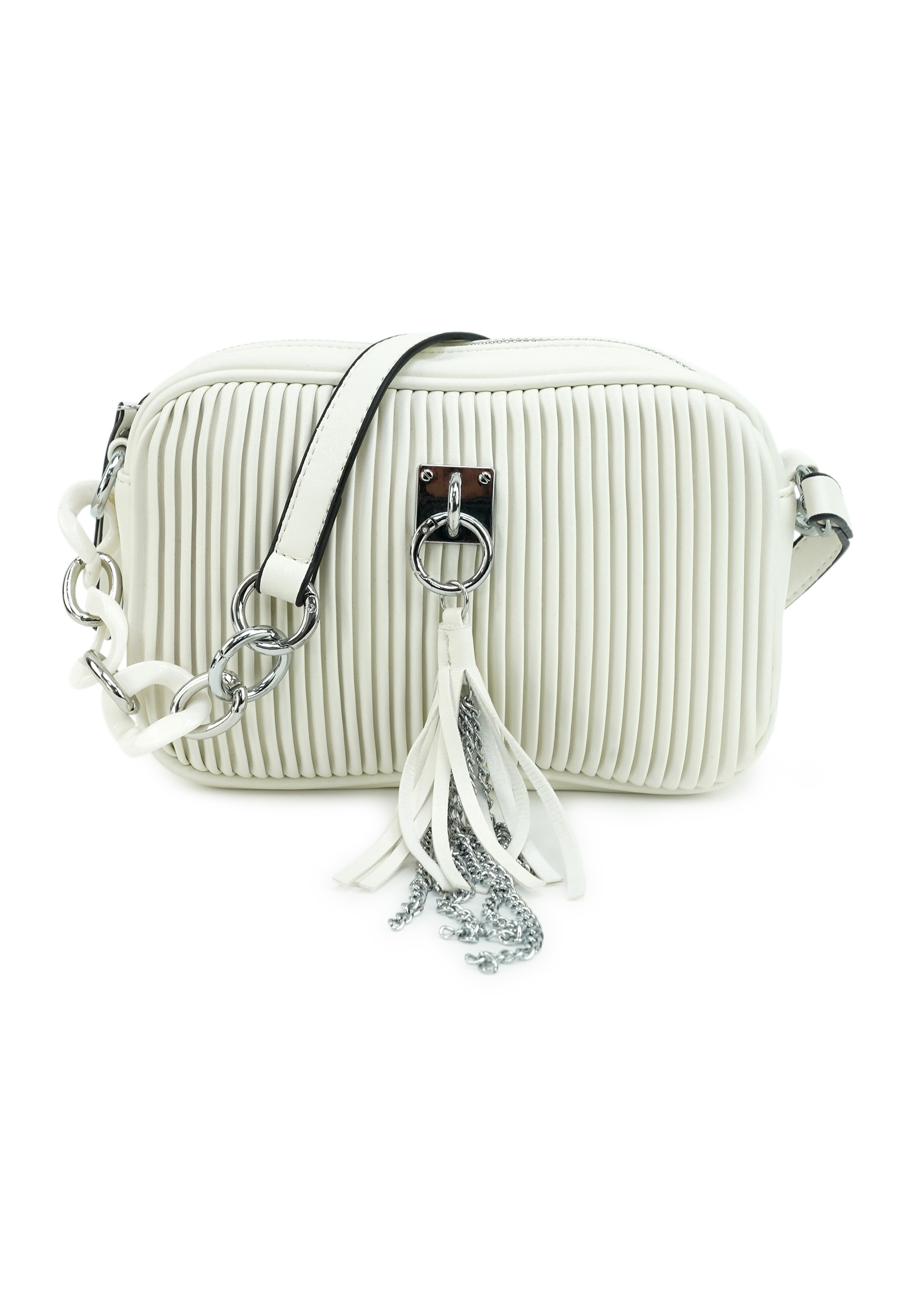 Harpa Schultertasche »FARIZA« mit Anhänger aus Kettenelementen