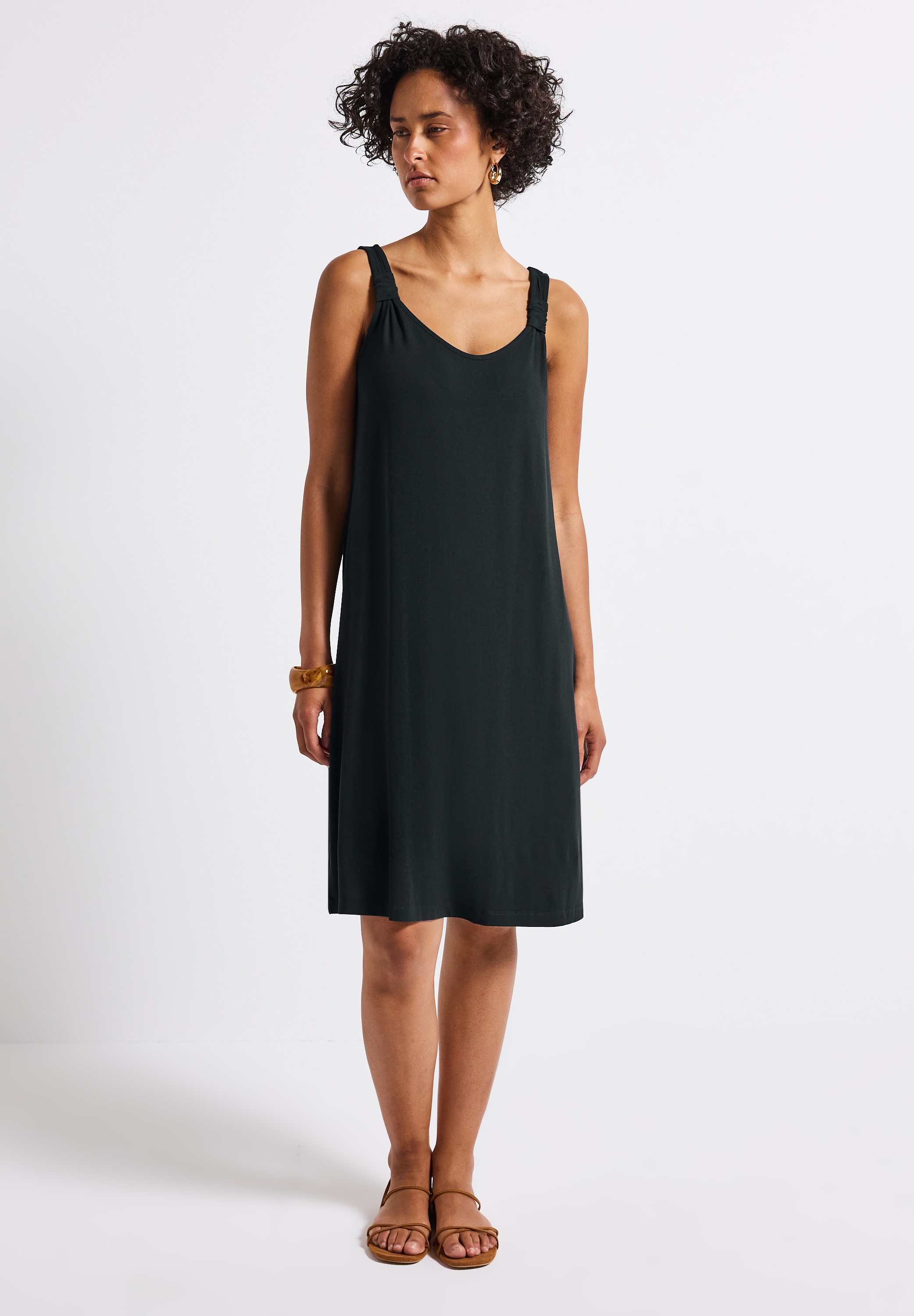 STREET ONE Jerseykleid, in Unifarbe günstig online kaufen