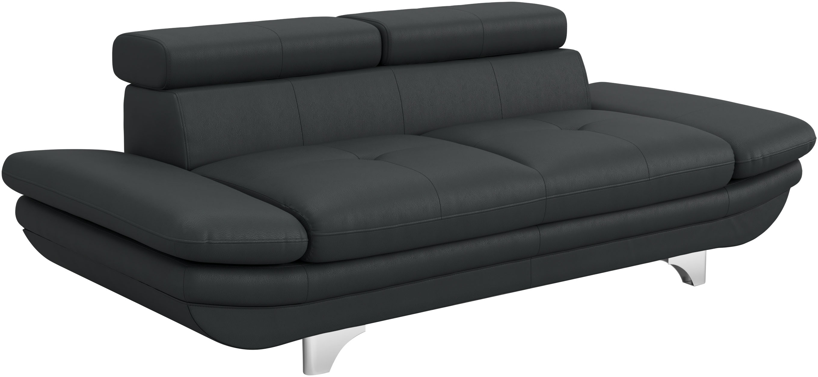 Thumbnail - COTTA 2-Sitzer "Enterprise" Big-Sofa, mit Armteilverstellung & Kopfteilverstellung