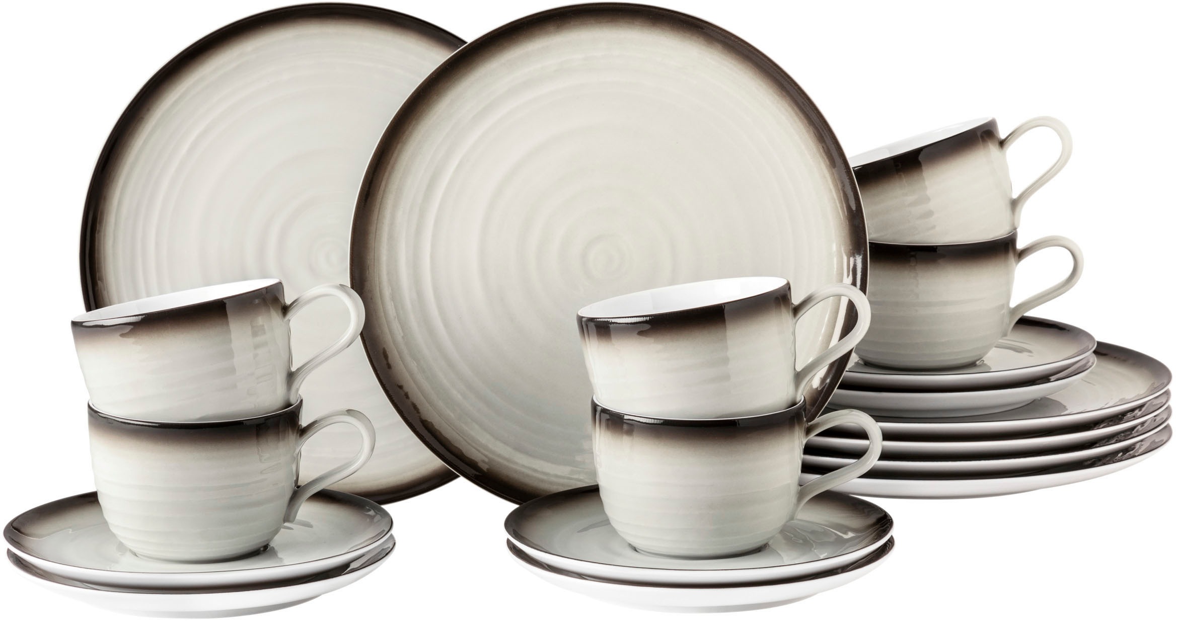 Seltmann Weiden Kaffeeservice "Geschirr-Set, 18 Teile, Terra Corso" Tassen, günstig online kaufen