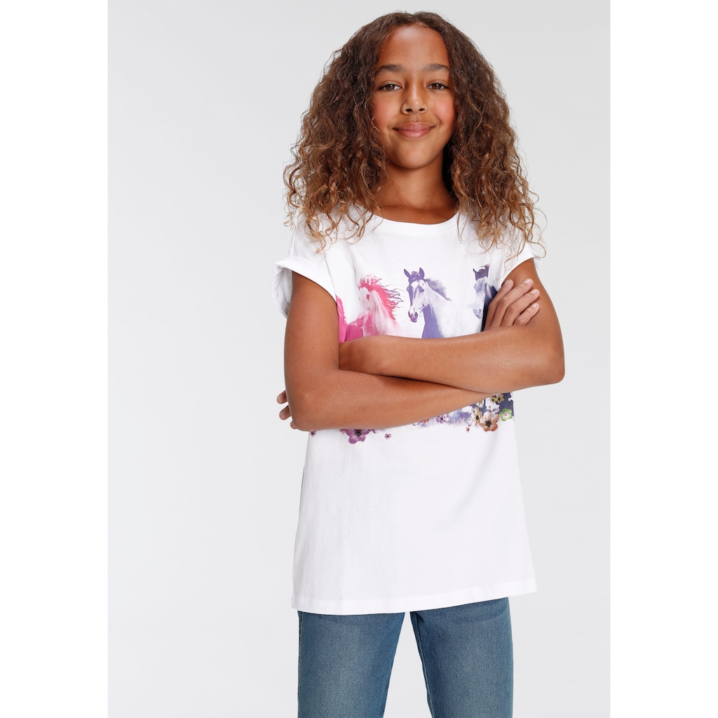 KIDSWORLD T-Shirt »Pferde«