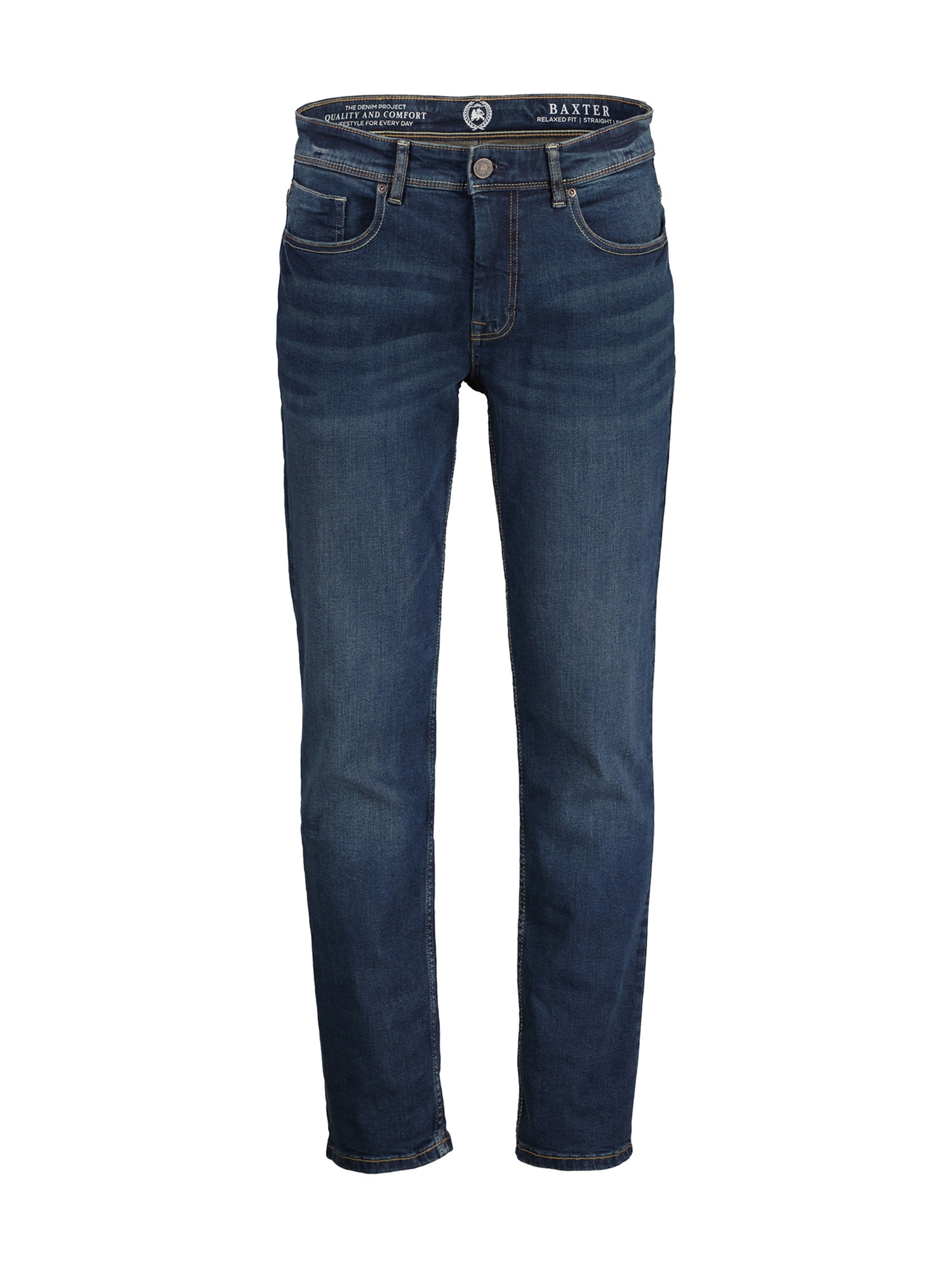 LERROS Relaxhose "Baxter Relaxed Fit Jeans – Bequemer Stretch 5-Pocket Denim" Bequeme Stretch-Jeans - pflegeleicht, ideal für Alltag & Freizeit