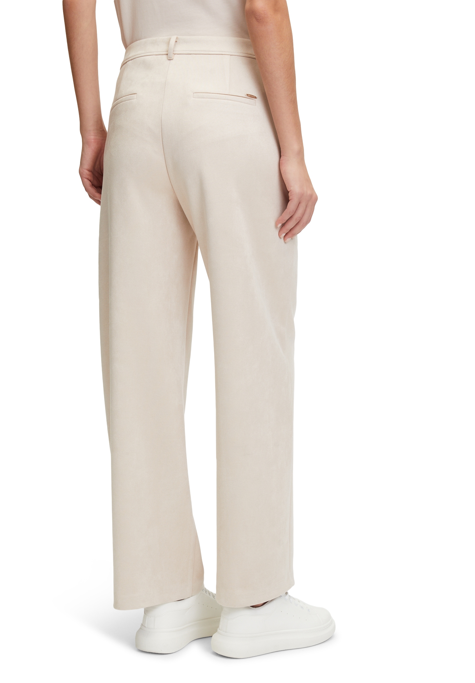 Betty&Co Stoffhose »Betty & Co Damen Stoffhose mit weitem Bein«, Material