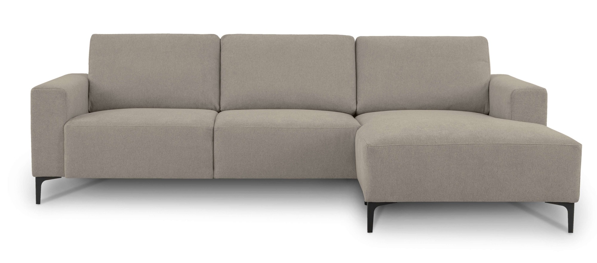 Home affaire Ecksofa »Tournon«, L-Form, Breite 262 cm, Webstoff, Chenille