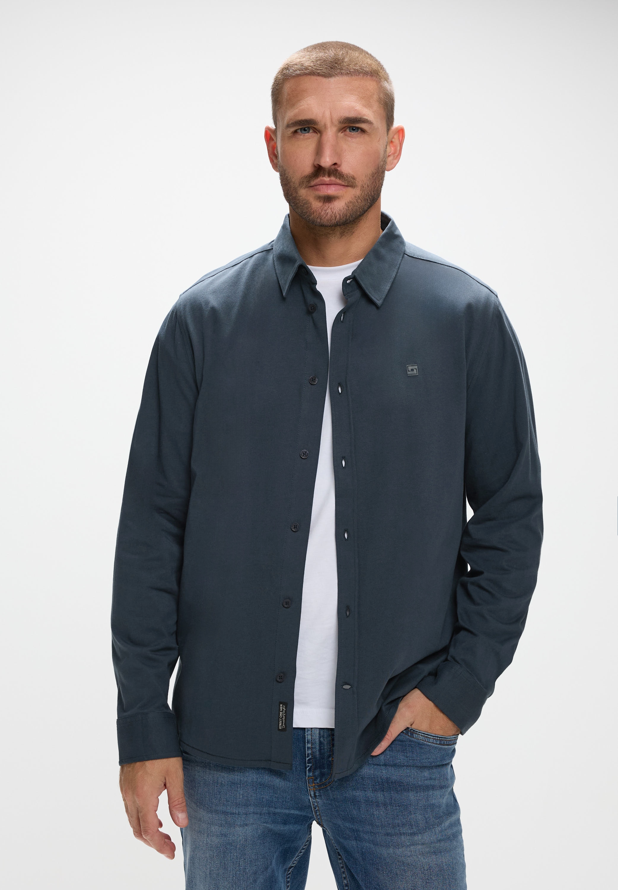 STREET ONE MEN aus reiner Baumwolle