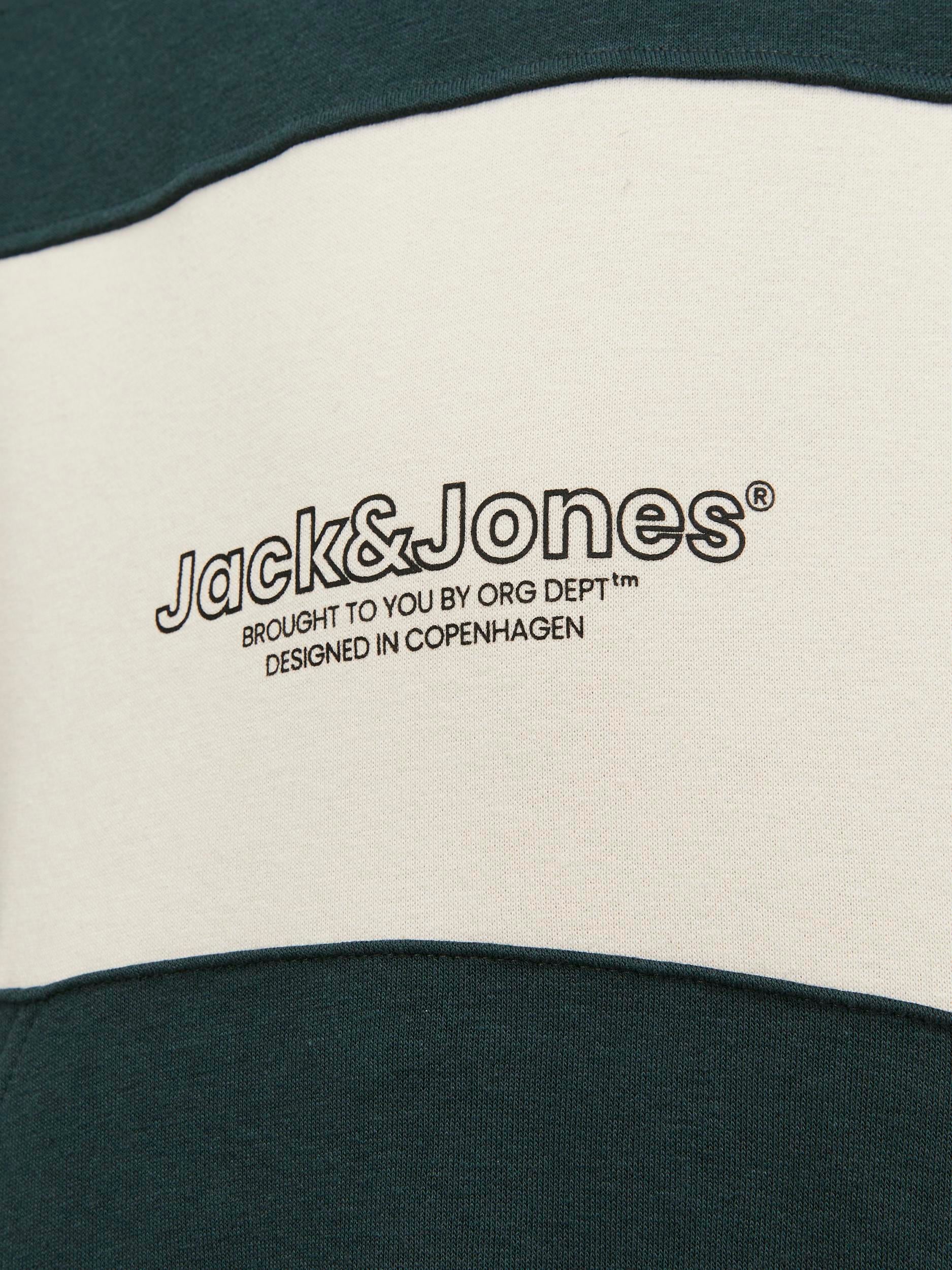 Jack & Jones Junior Hoodie »JORLAKEWOOD BLOCK SWEAT H«