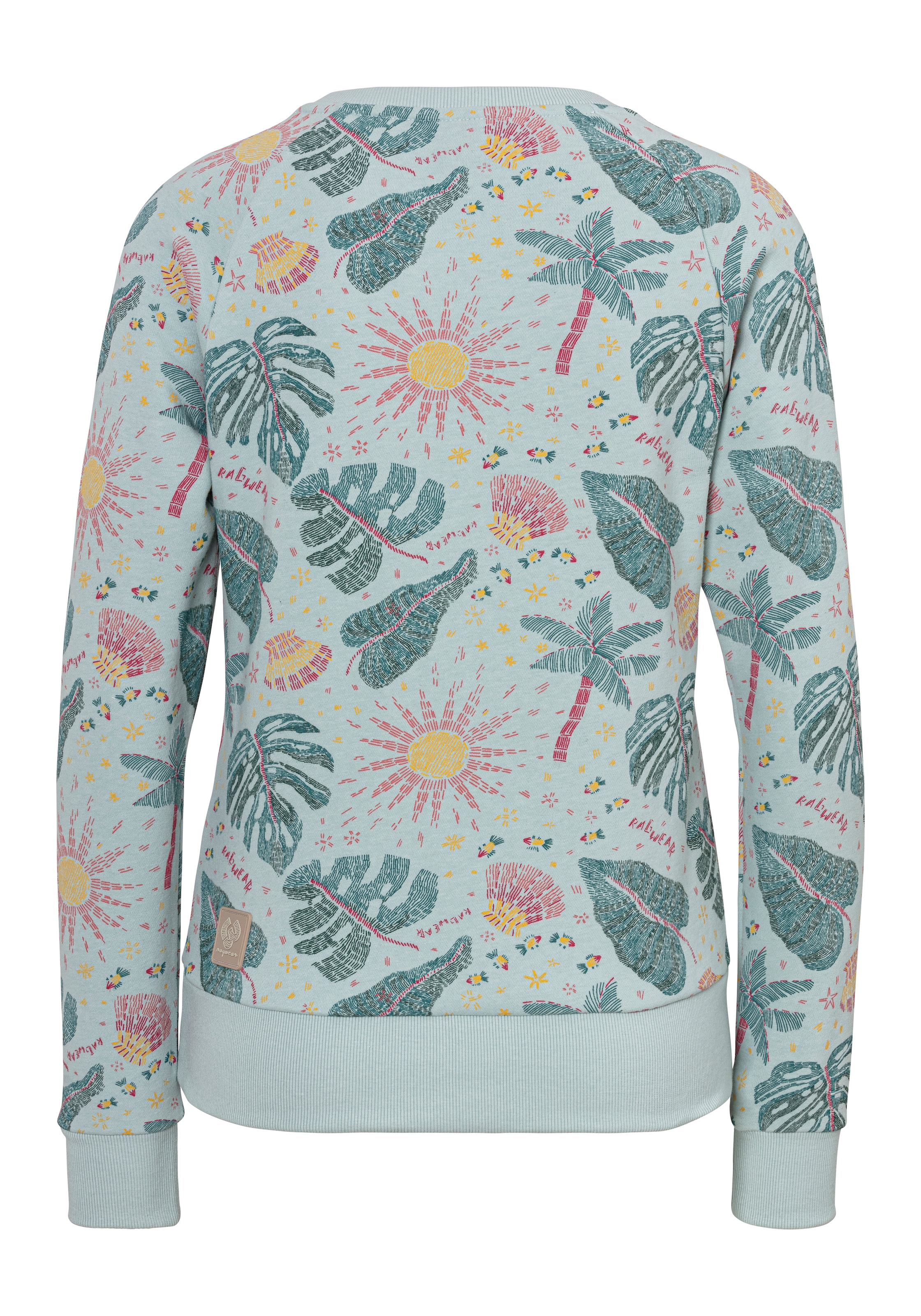 Ragwear Sweatshirt »JOHANKA PRINT«, mit sommerlichem Alloverdruck