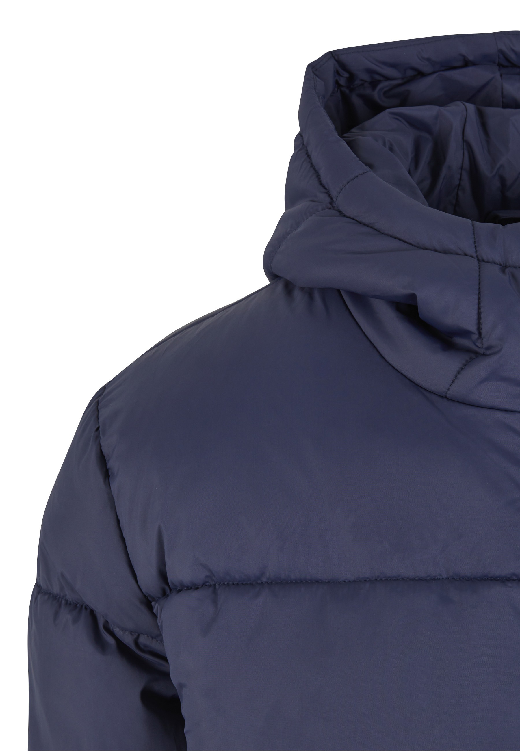 URBAN CLASSICS Winterjacke »Urban Classics Mens Long Puffer Coat« 1 Stk. tlg. mit Kapuze